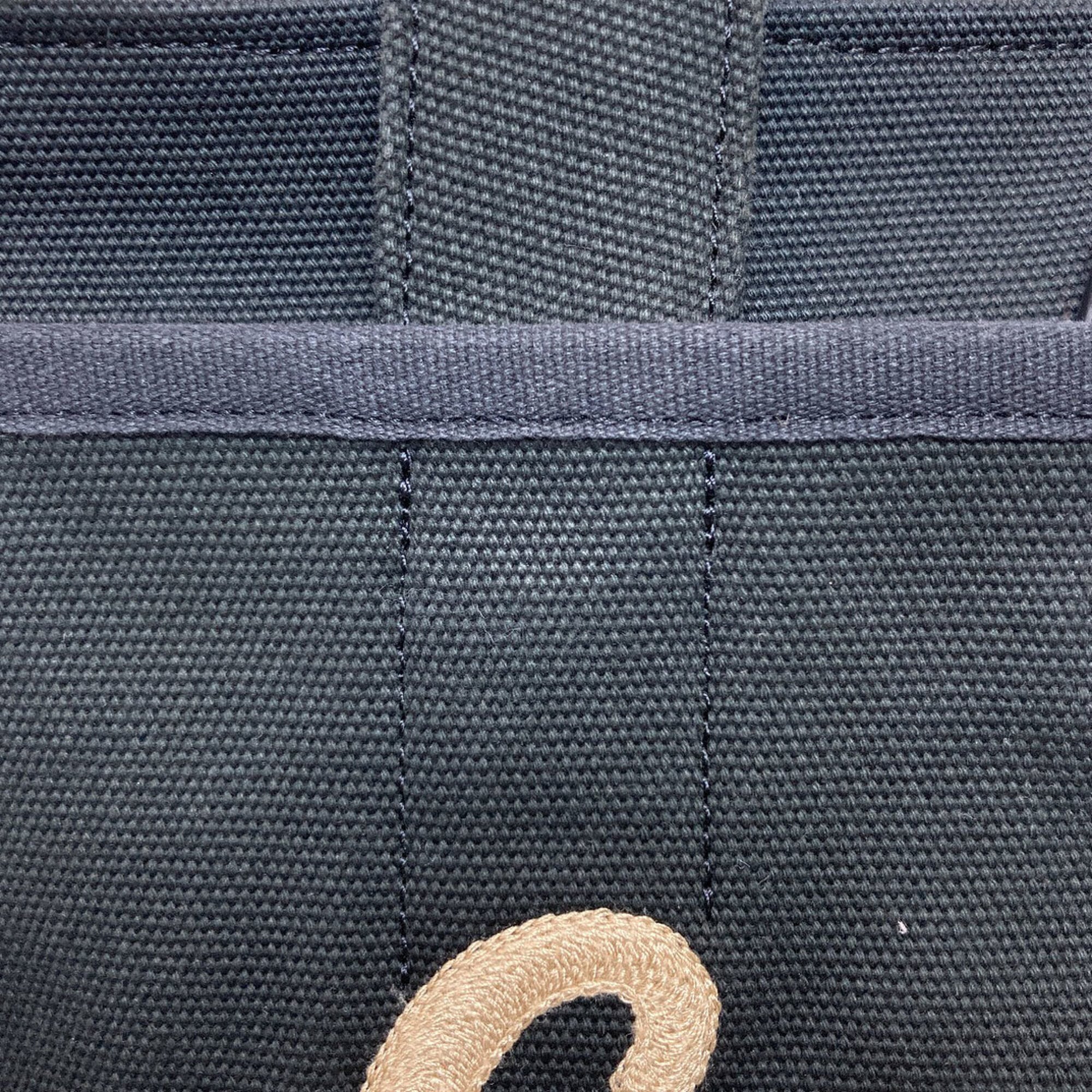 Coach Black Canvas Handbag (Pre-Owned)