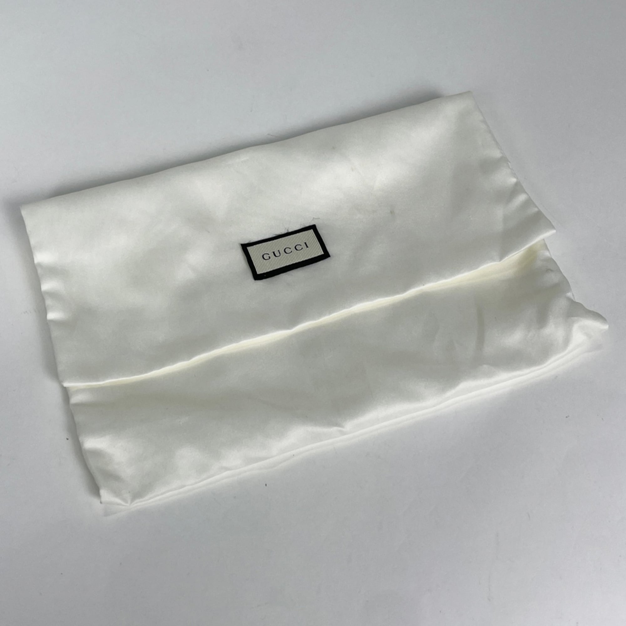 Gucci Gray Leather Chain/Shoulder Wallet (Pre-Owned)