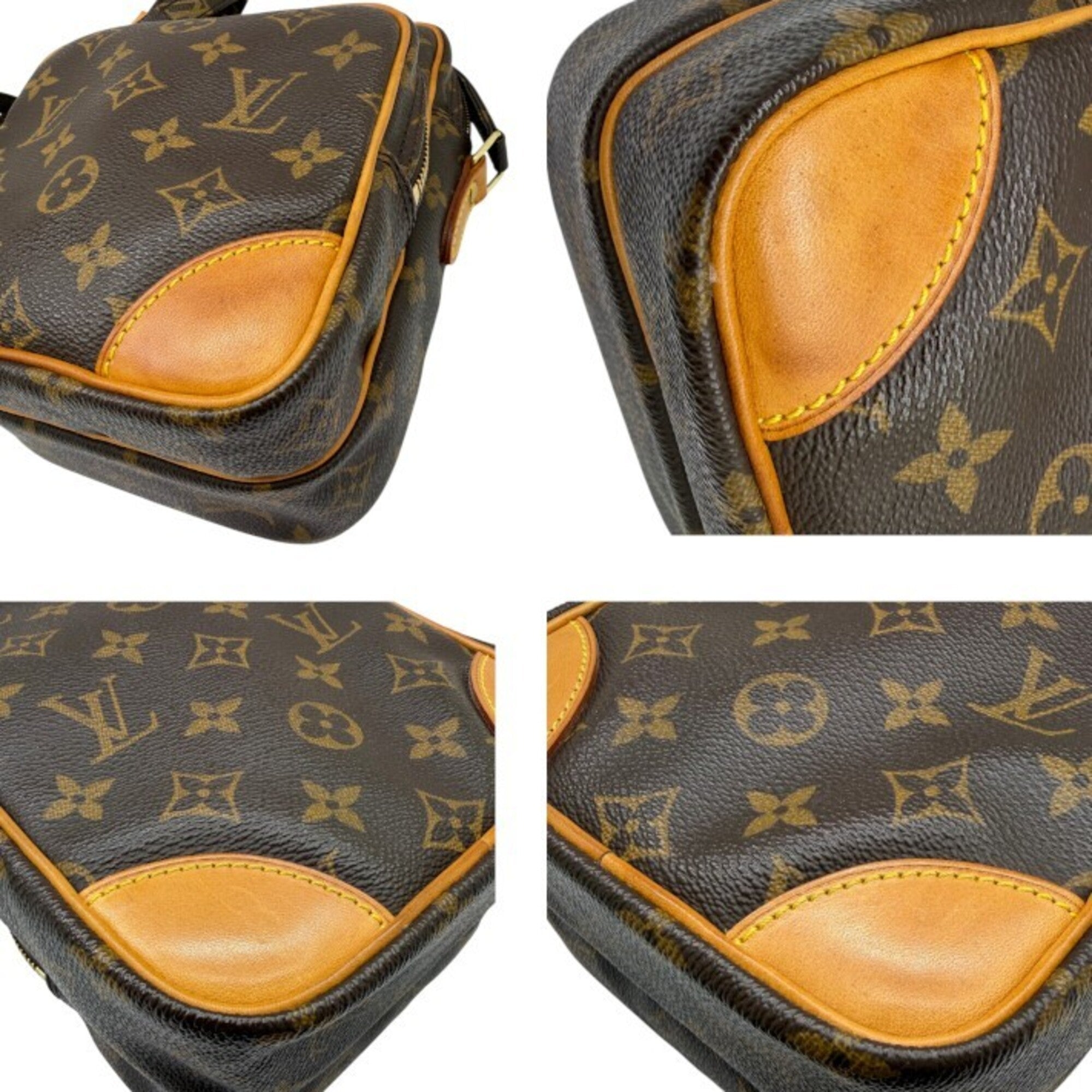 Louis Vuitton Brown Monogram Shoulder Bag (Pre-Owned)