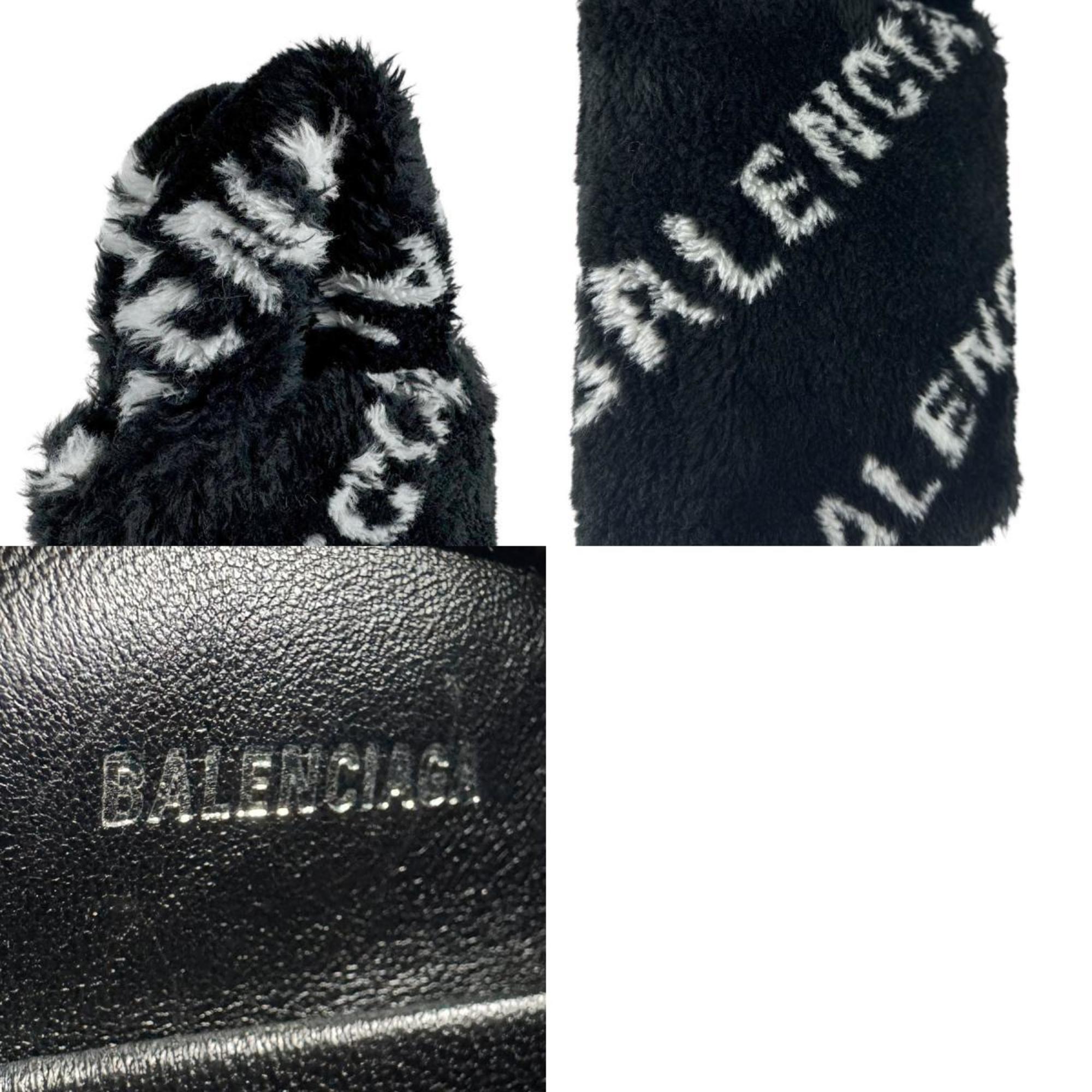 Balenciaga Black Fur Shoulder Bag (Pre-Owned)