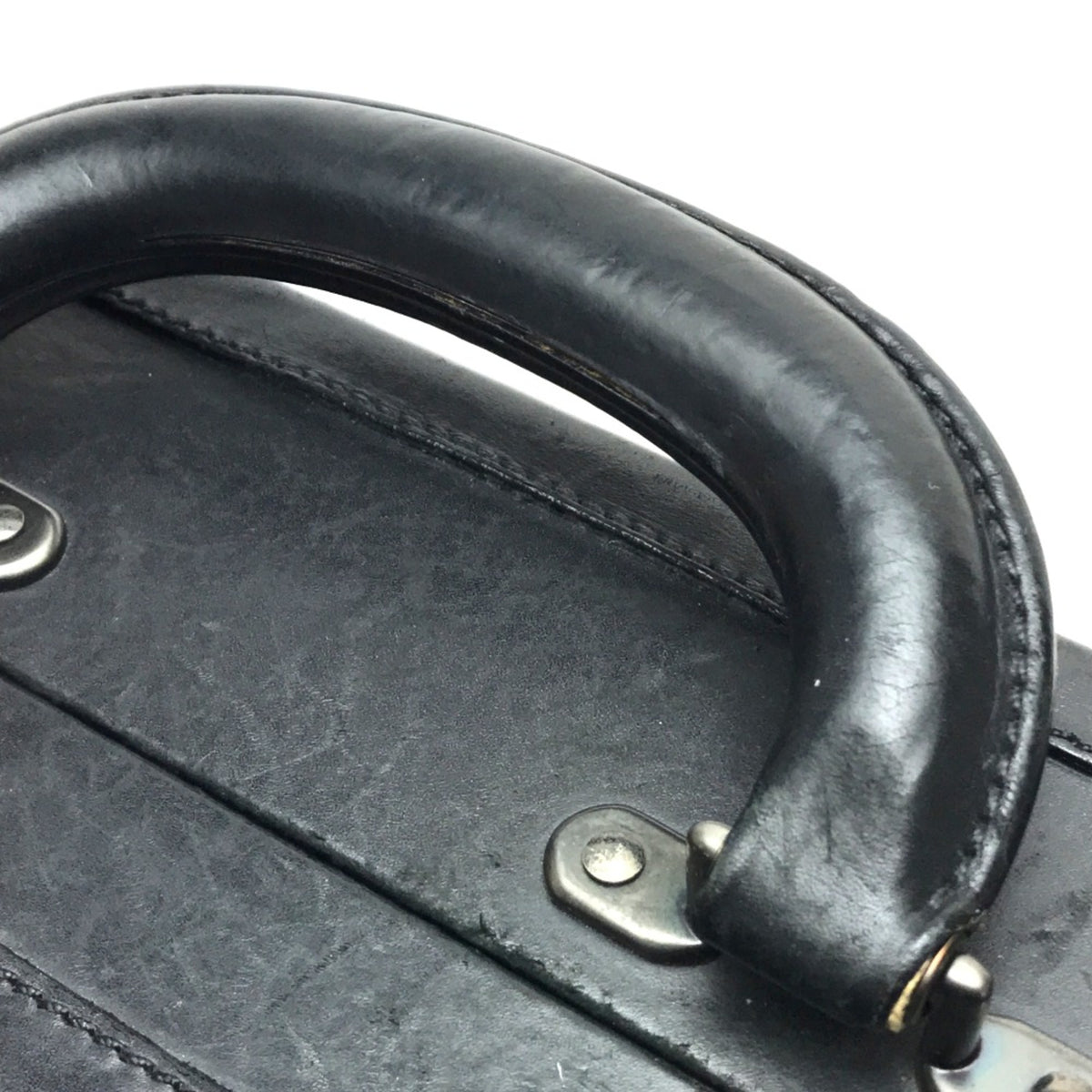 Bottega Veneta Black Leather Briefcase (Pre-Owned)