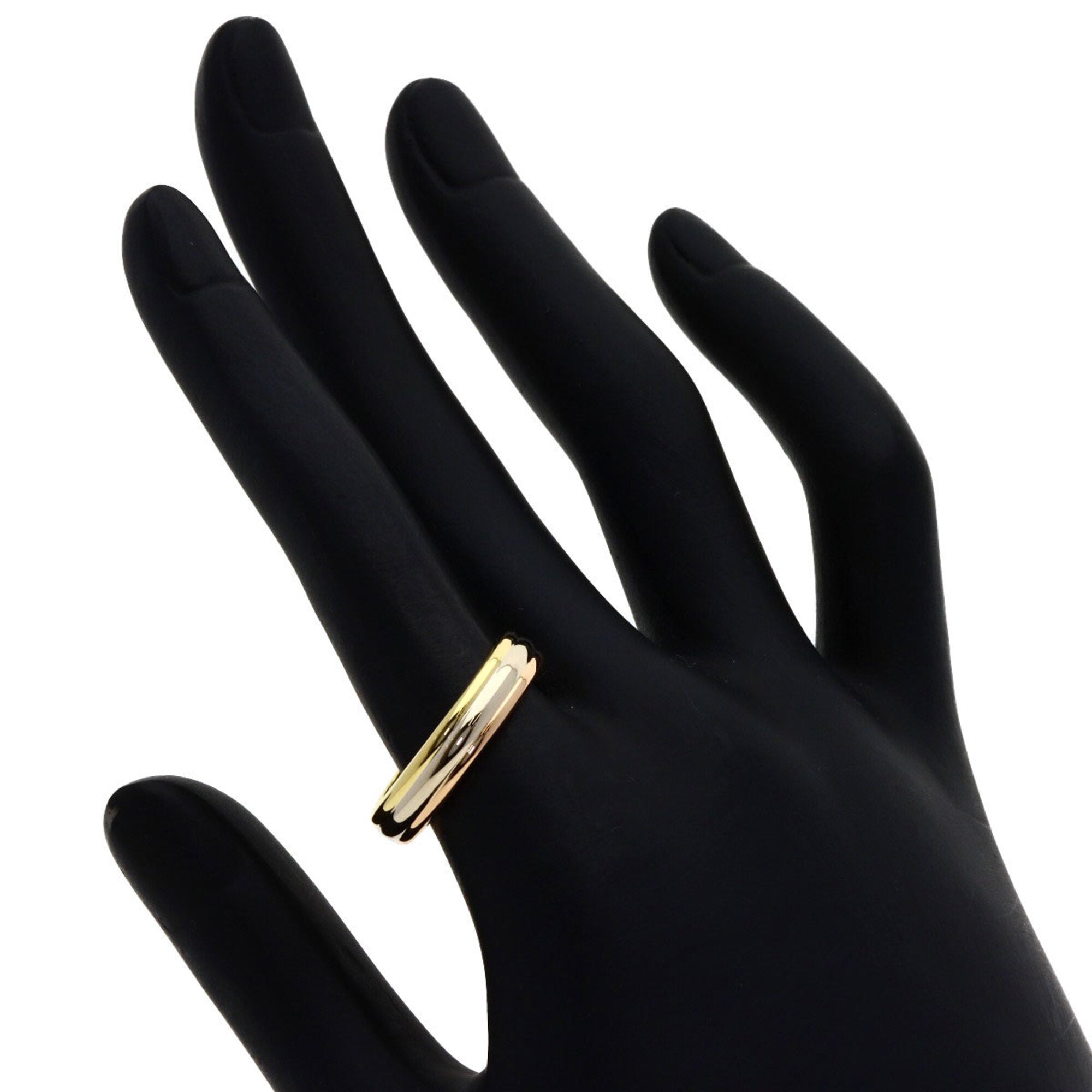 Cartier Yellow Gold (18K) Pink Gold (18K) White Gold (18K) Band Ring (Pre-Owned)