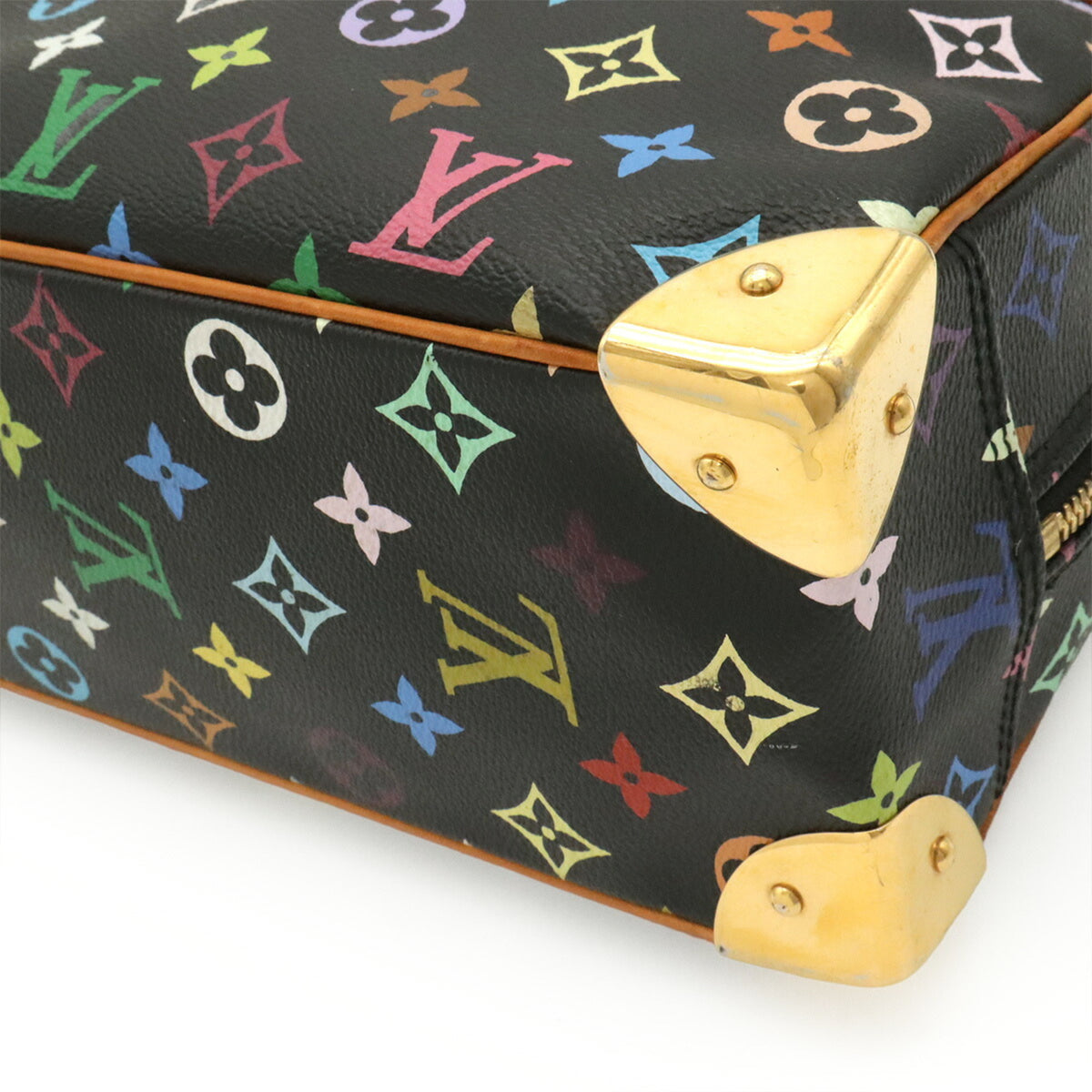 Louis Vuitton Black Monogram Multi-Color Noir Monogram Multicolore Handbag (Pre-Owned)