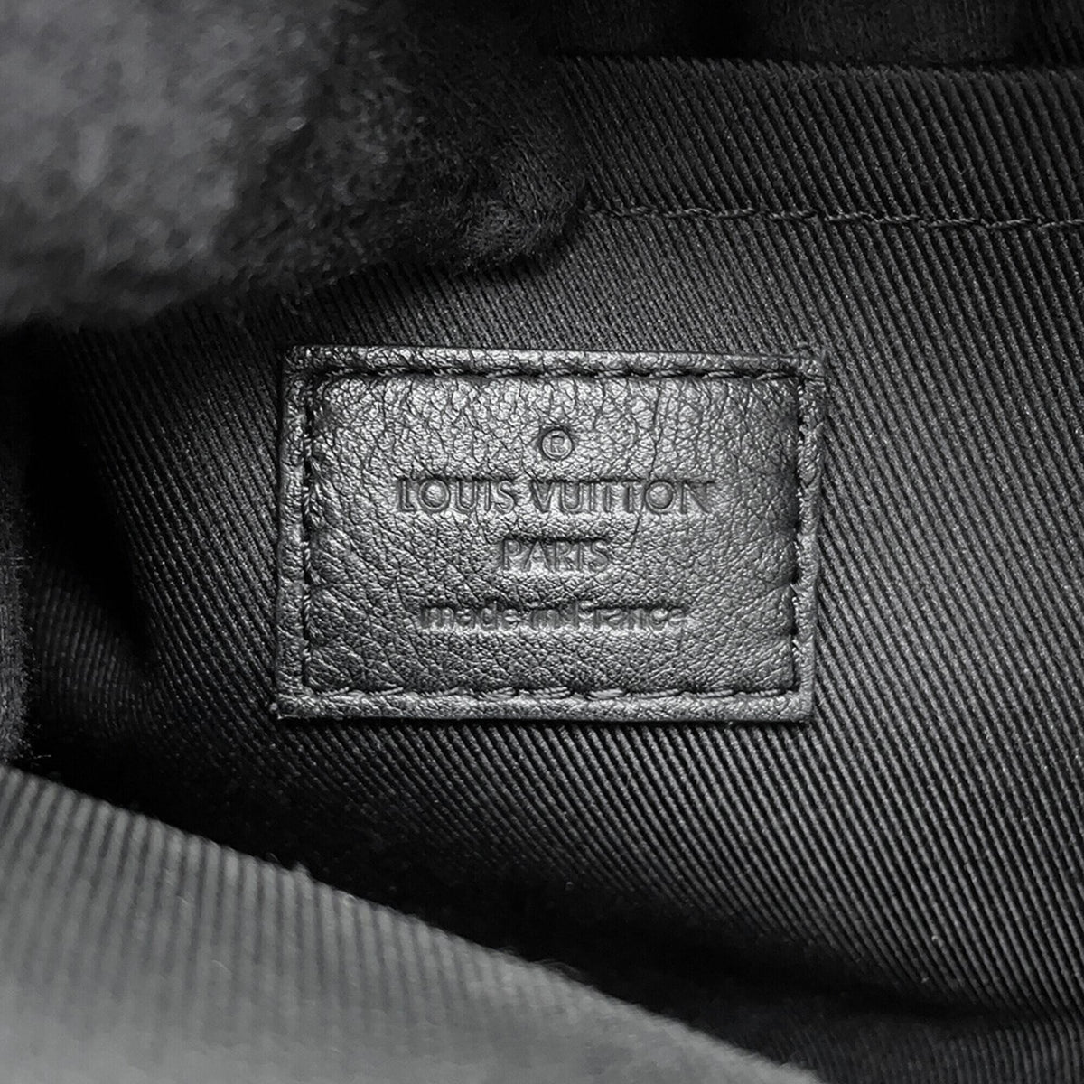 Louis Vuitton Monogram Noir Monogram Monogram Reverse Backpack (Pre-Owned)