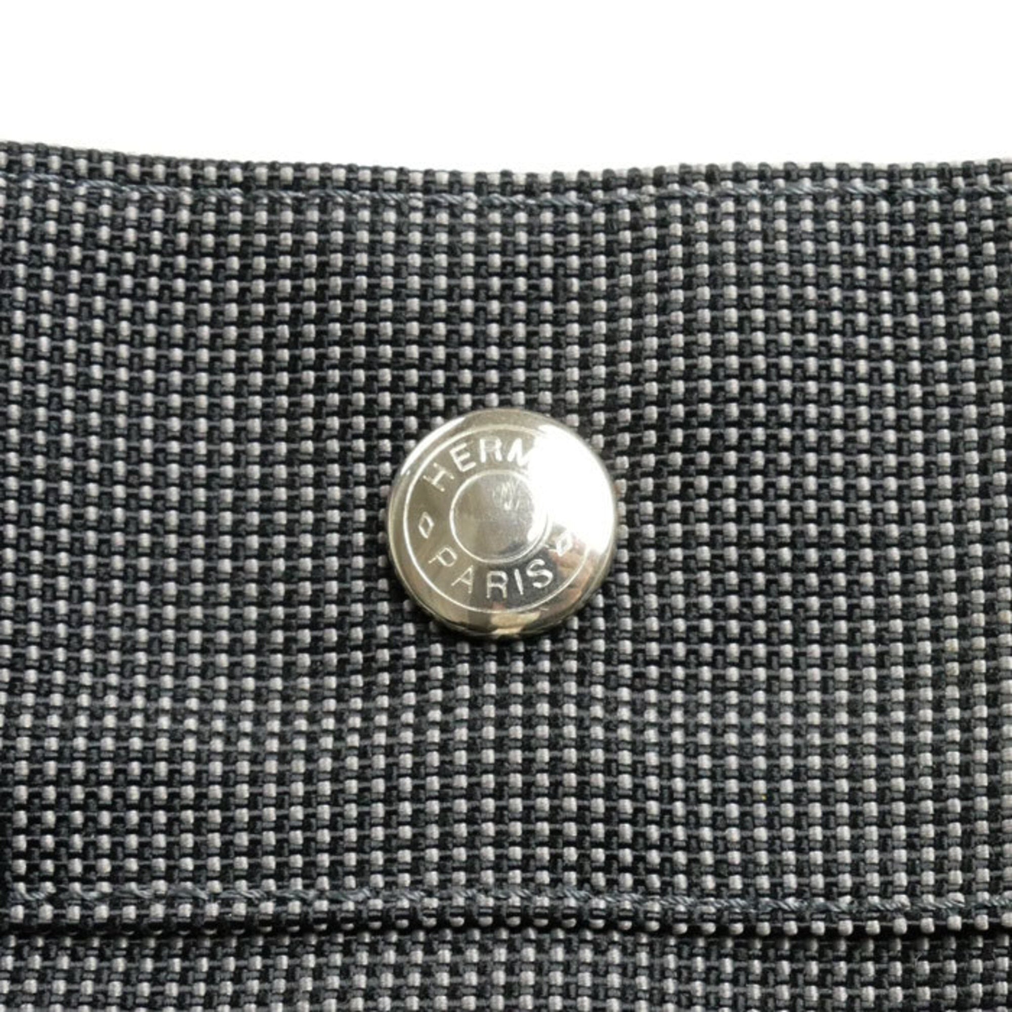 Hermes Gray Nylon Backpack (Pre-Owned)