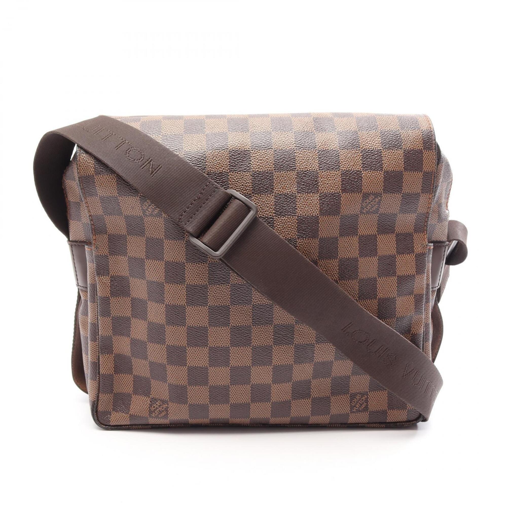 Louis Vuitton Brown Coated Canvas Pvc Leather Handbag Shoulder Bag (Pre-Owned)