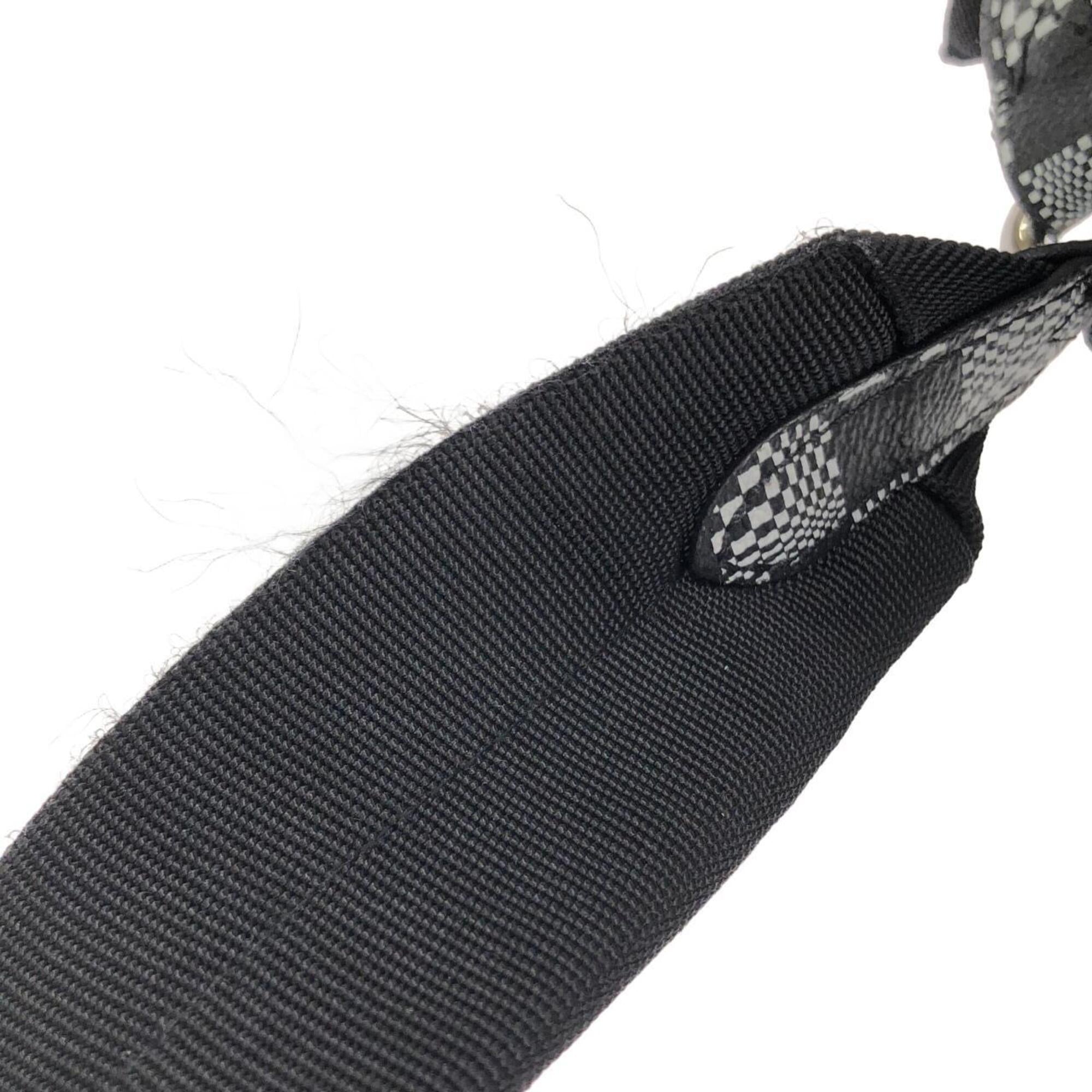 Louis Vuitton Black Coated Canvas Backpack (Pre-Owned)