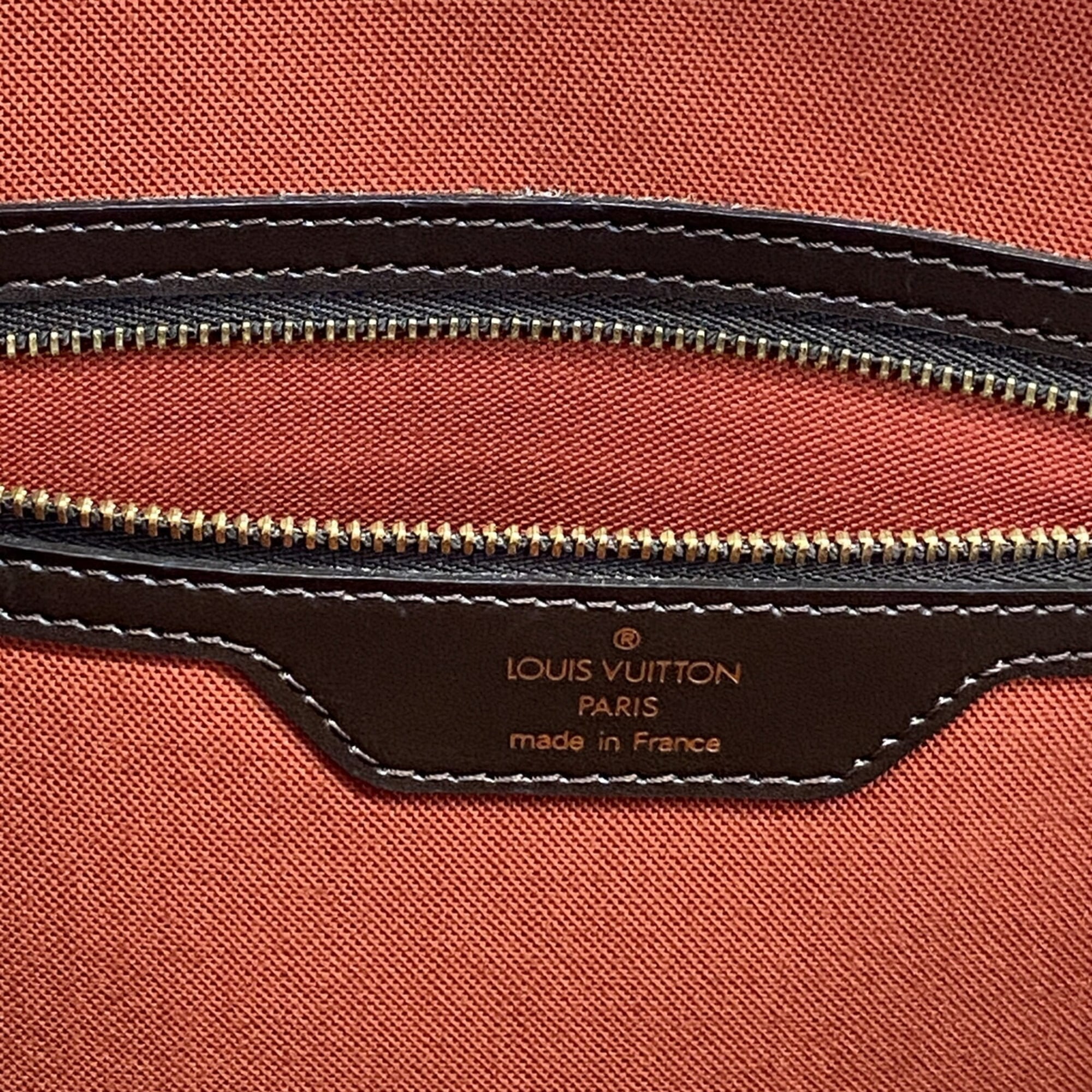 Louis Vuitton Ebene Handbag (Pre-Owned)