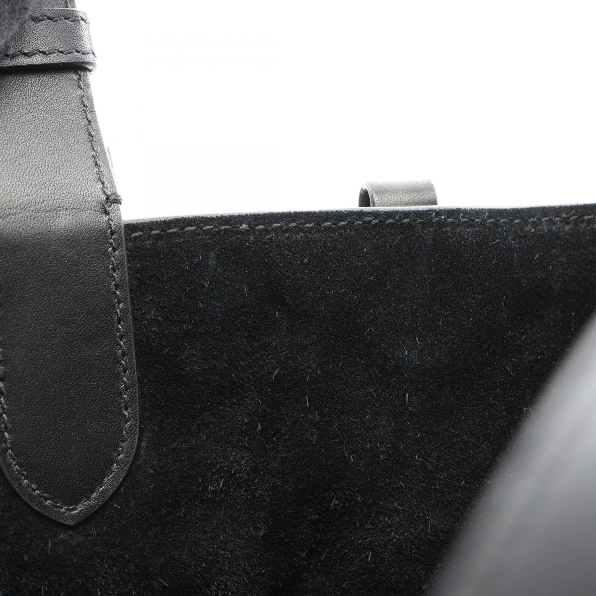 Christian Dior Black Leather Handbag Pouch (Pre-Owned)