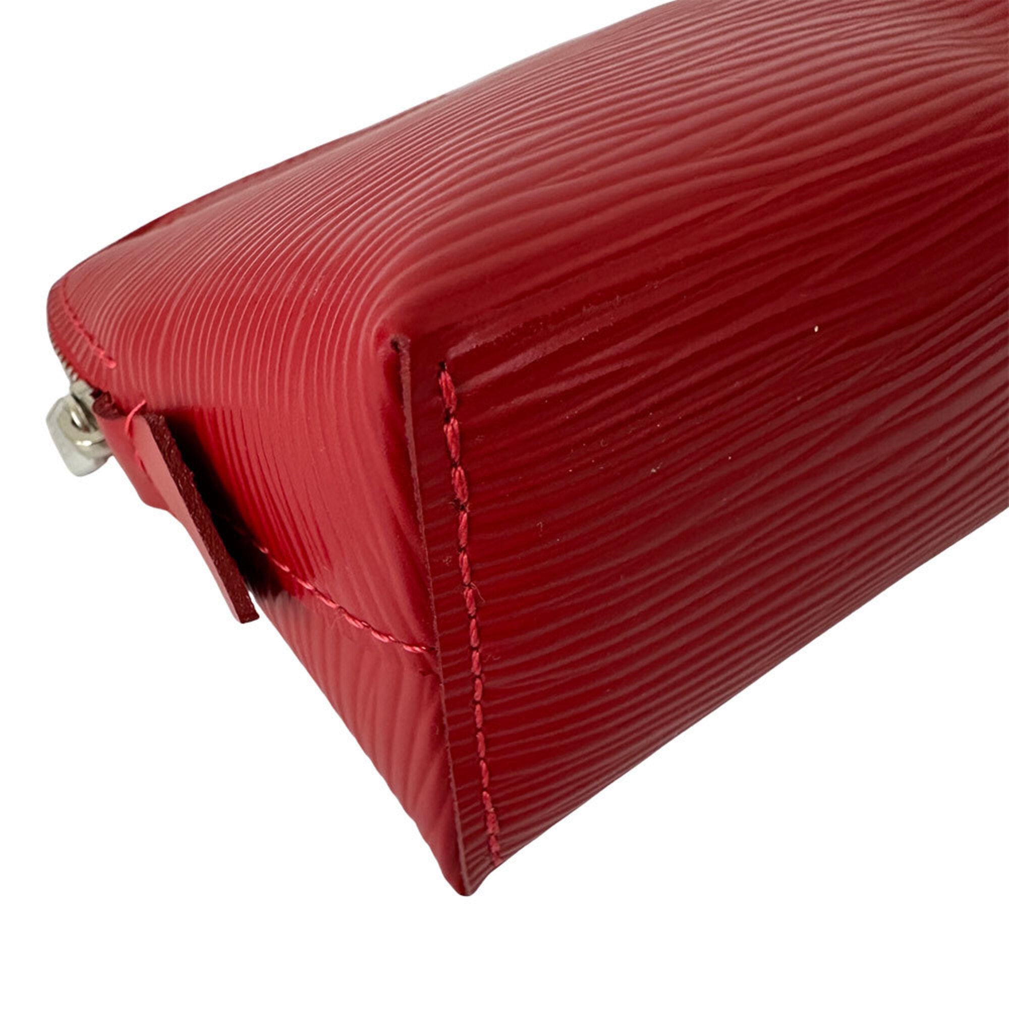 Louis Vuitton Epi Castilian Red Epi Leather Pochette Pouch (Pre-Owned)