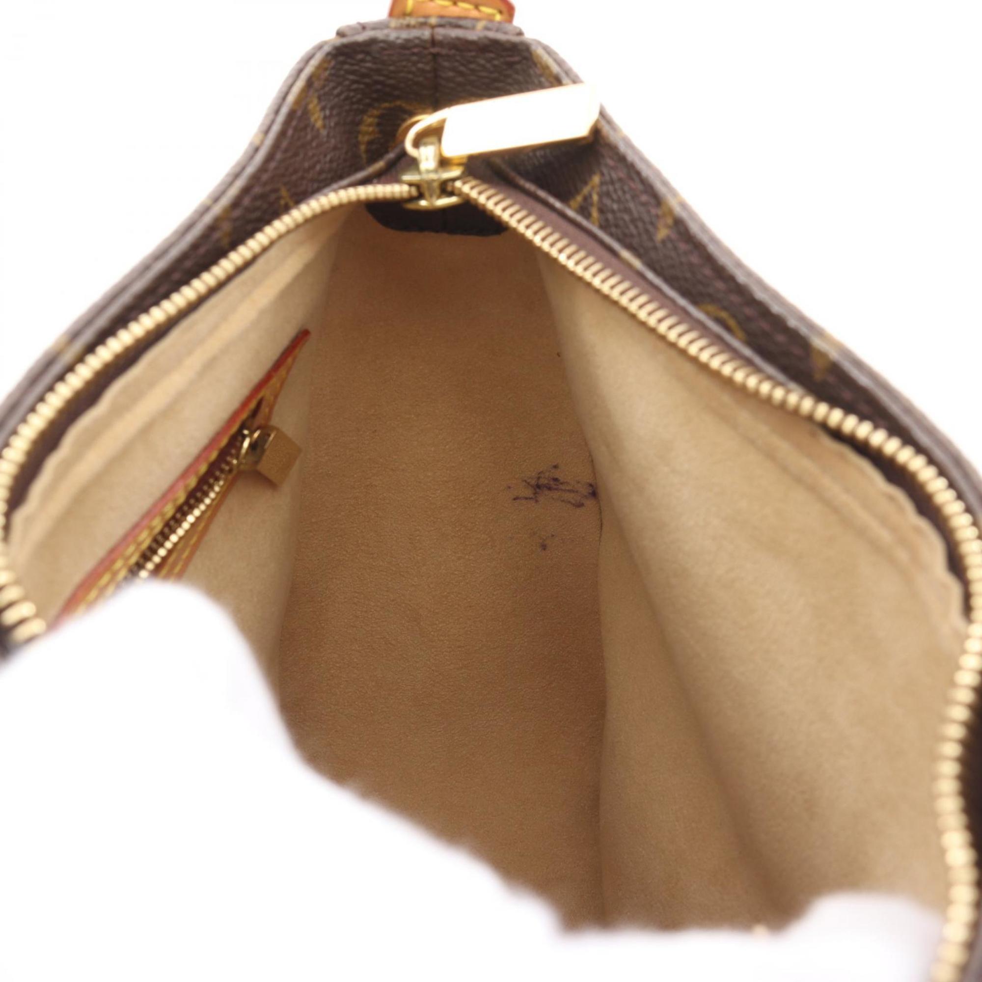 Louis Vuitton Brown Monogram Coated Canvas Pvc Leather Shoulder Bag (Pre-Owned)