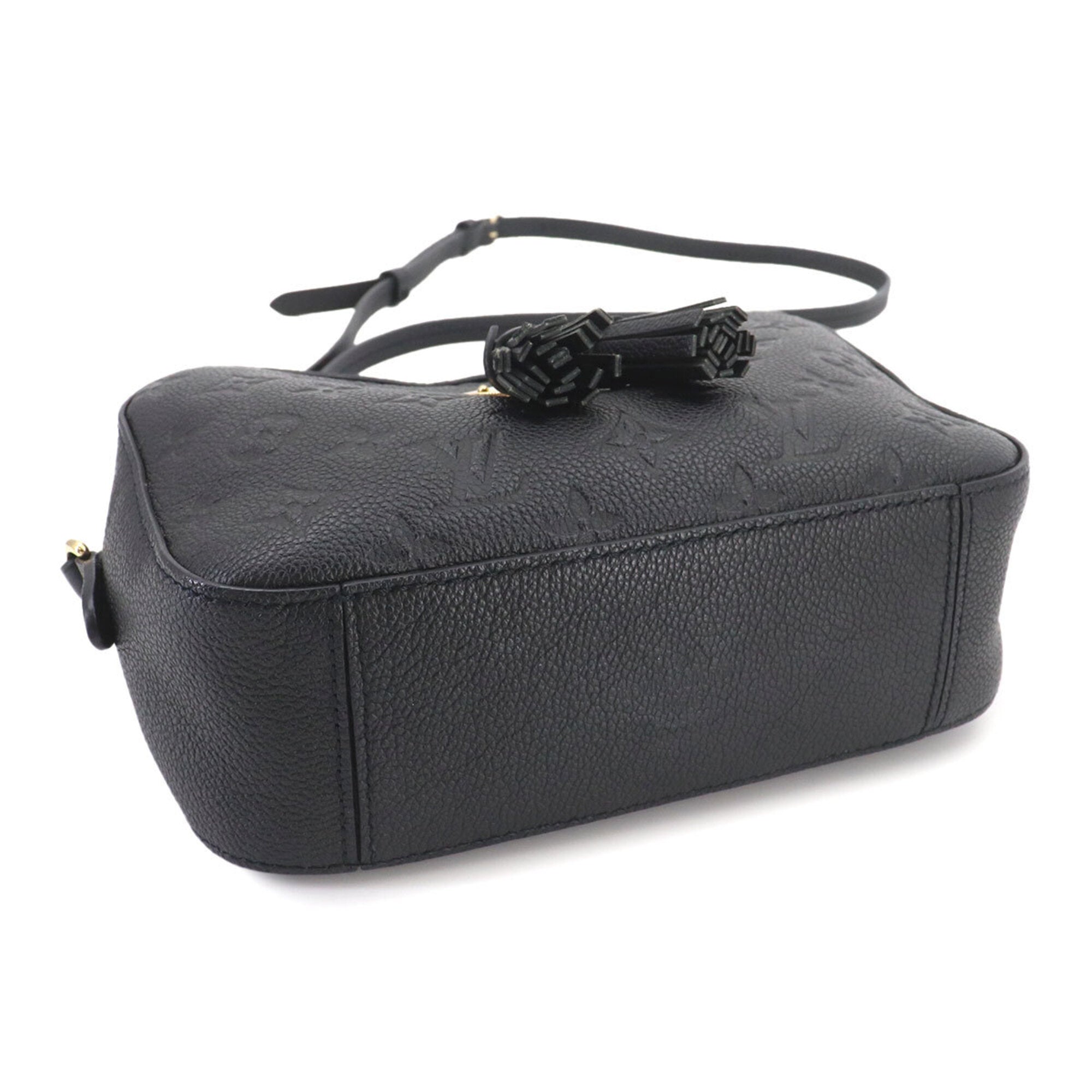 Louis Vuitton Black Noir Monogram Empreinte Handbag Shoulder Bag (Pre-Owned)