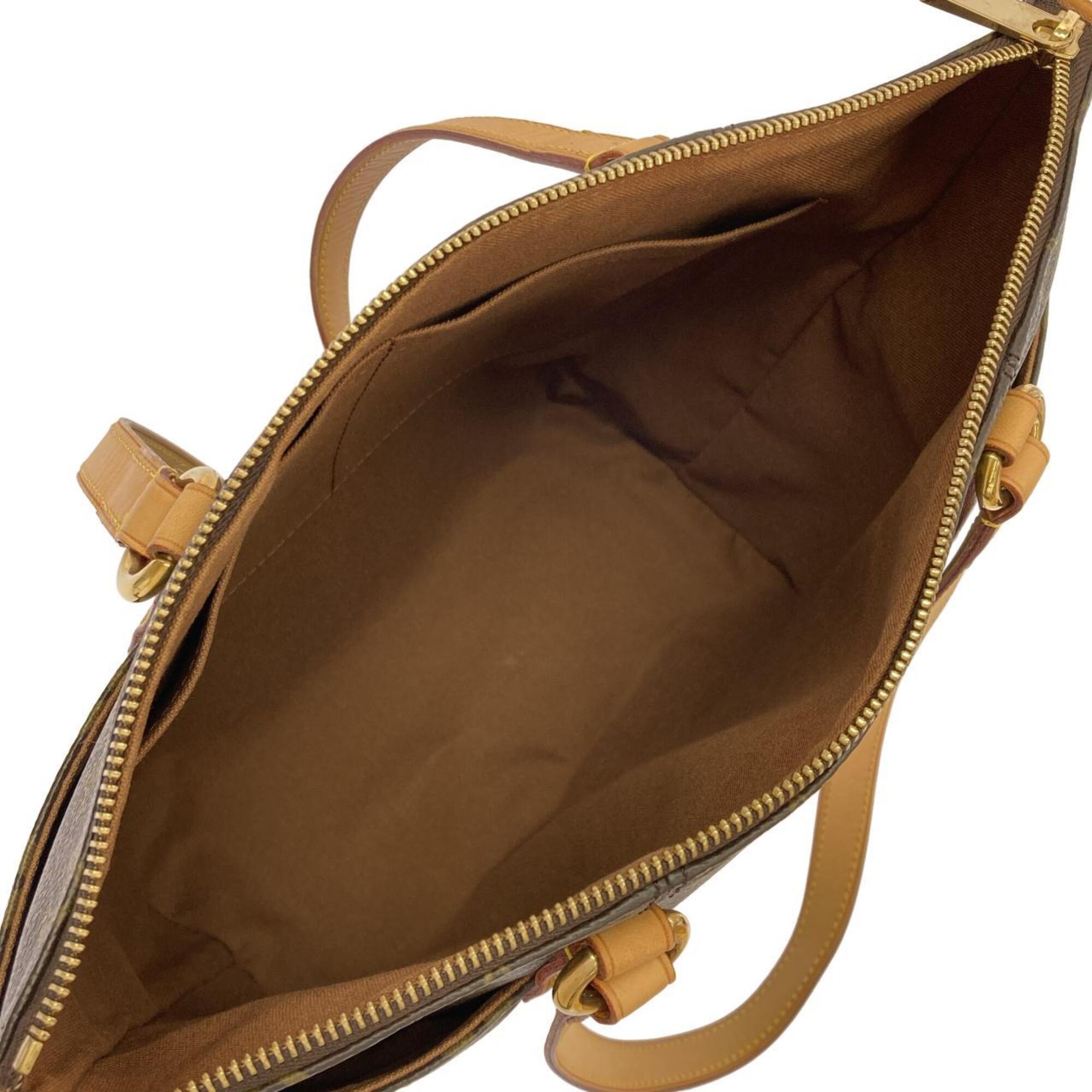 Louis Vuitton Marron Coated Canvas Handbag (Pre-Owned)