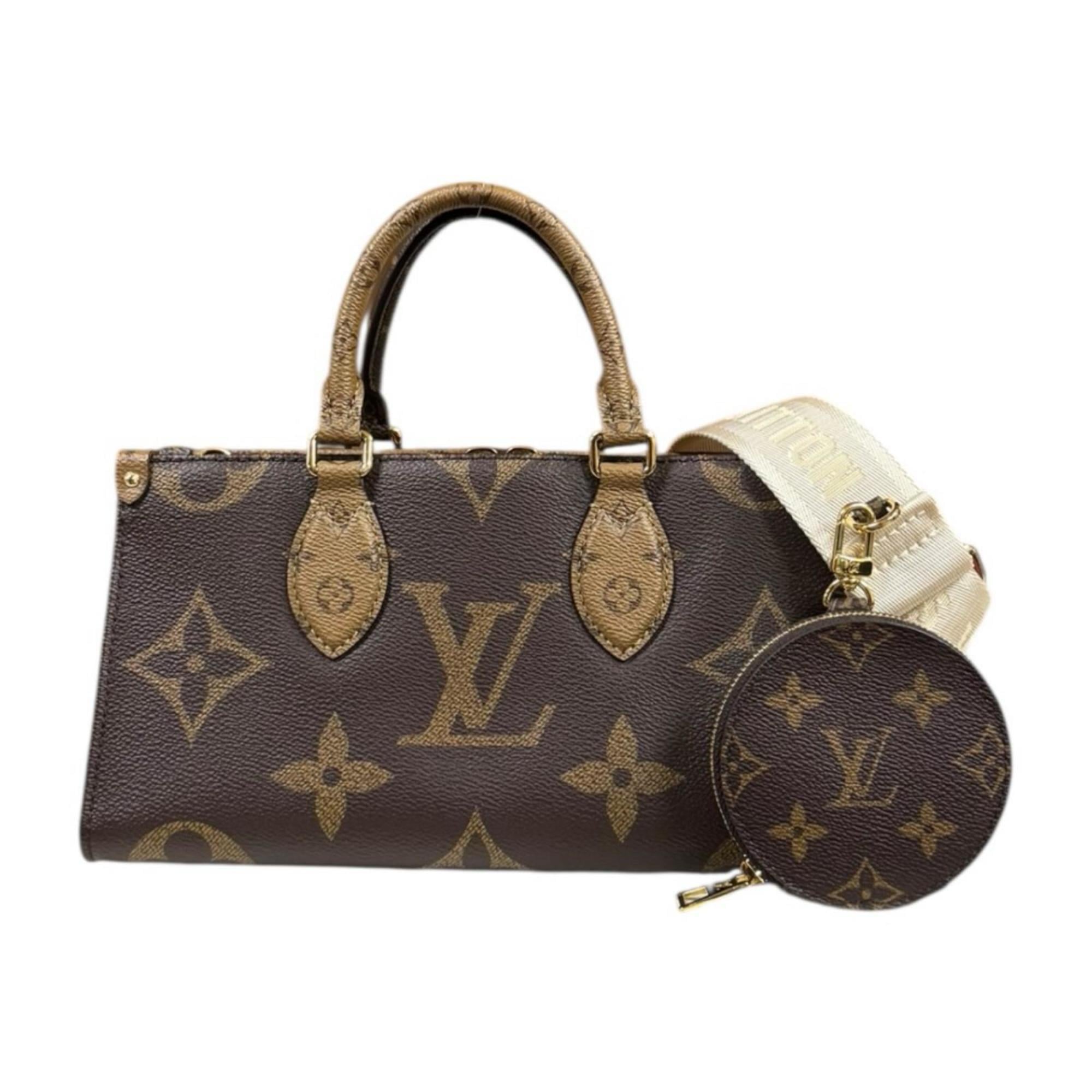Louis Vuitton Brown Monogram Reverse Monogram Shoulder Bag (Pre-Owned)
