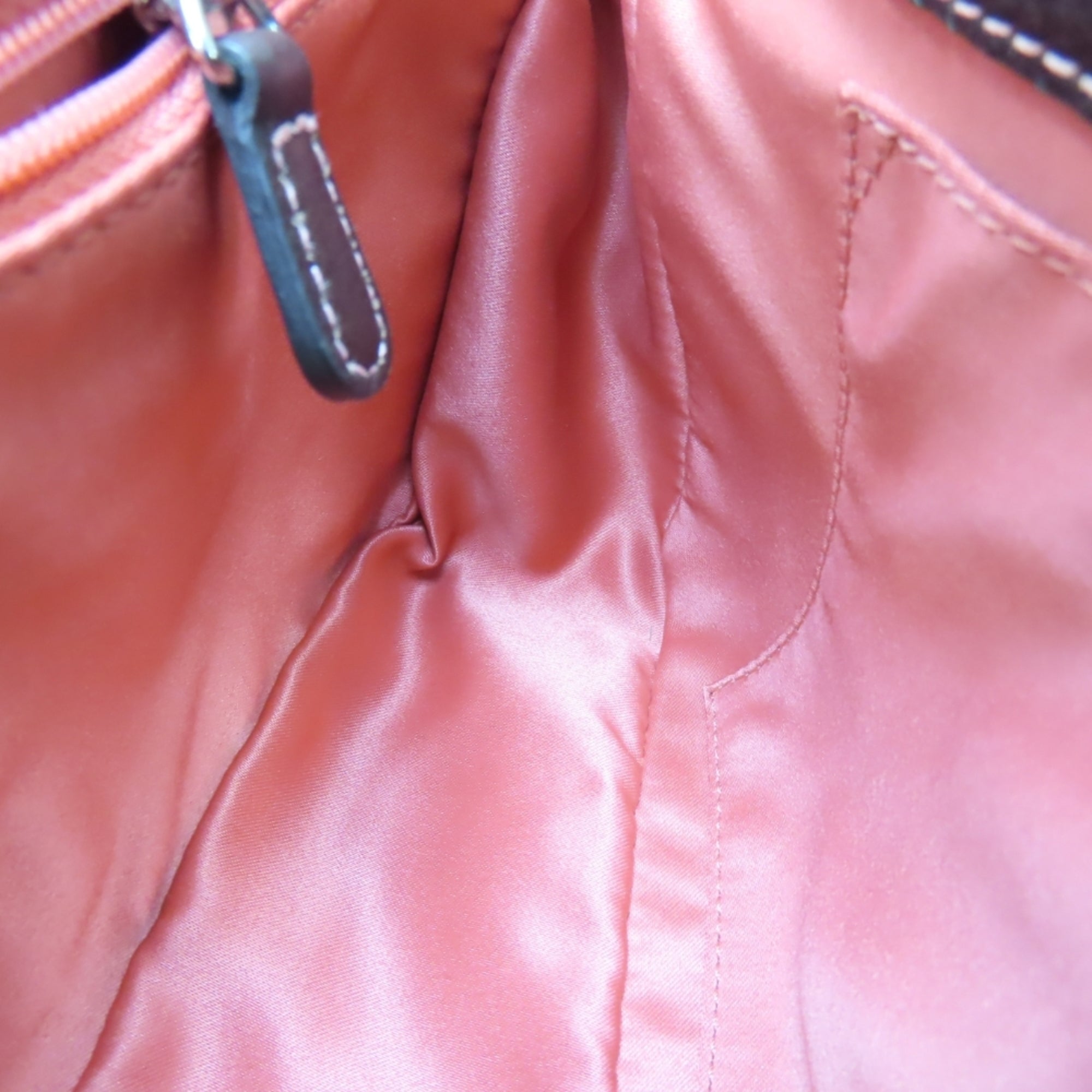 Coach Dark Brown Leather Shoulder Bag (Pre-Owned)