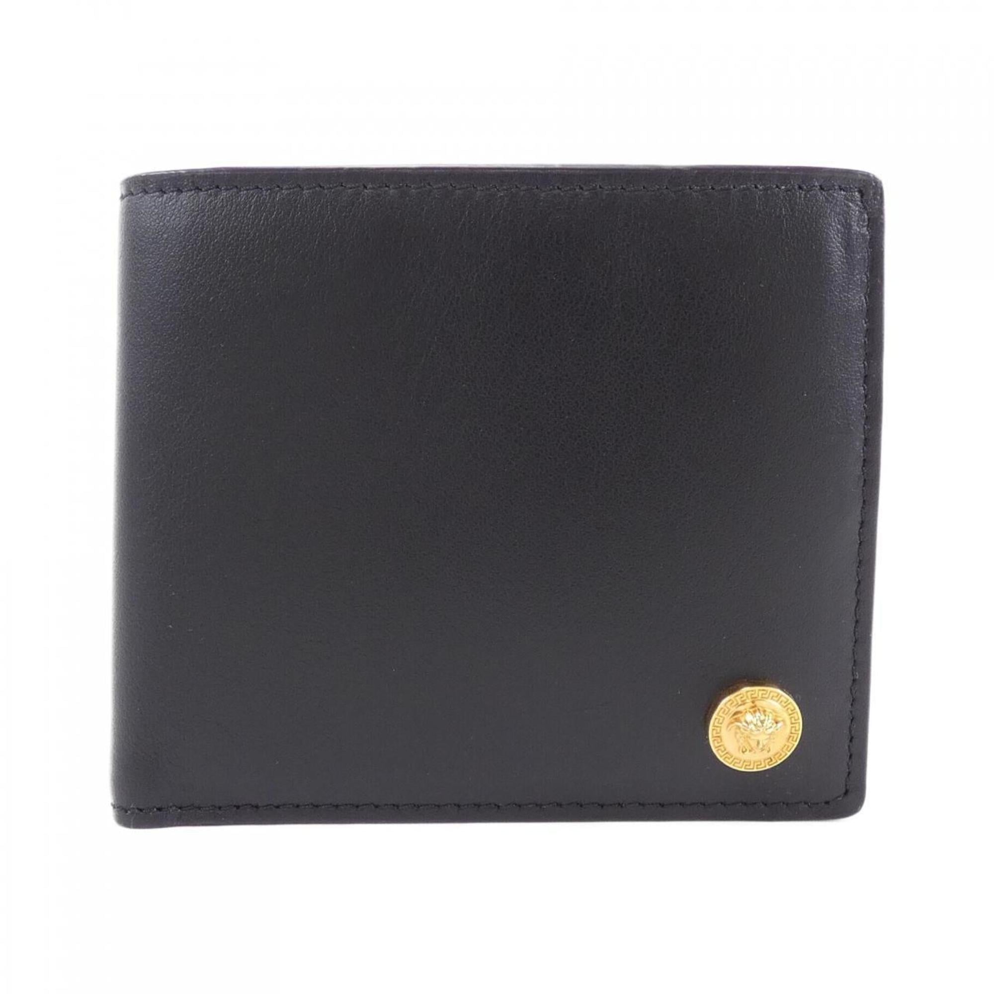 Versace Black Wallet (Bi-Fold) (Pre-Owned)