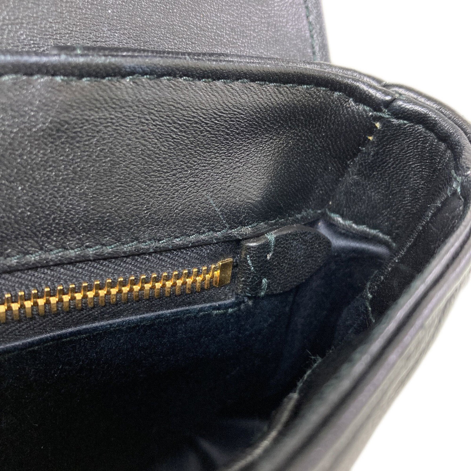 Miu Miu Black Leather Shoulder Bag (Pre-Owned)