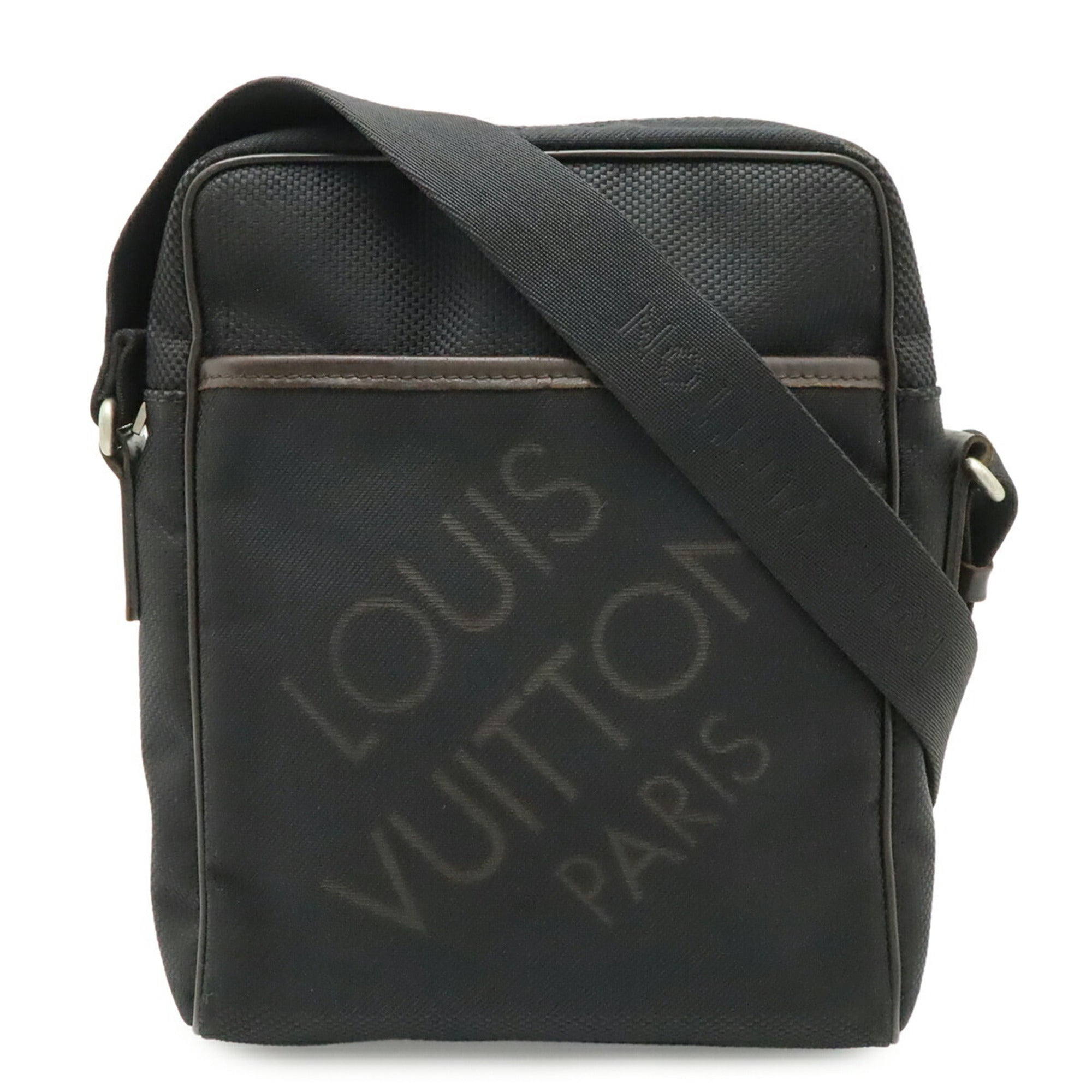 Louis Vuitton Black Noir Damier Geant Shoulder Bag (Pre-Owned)