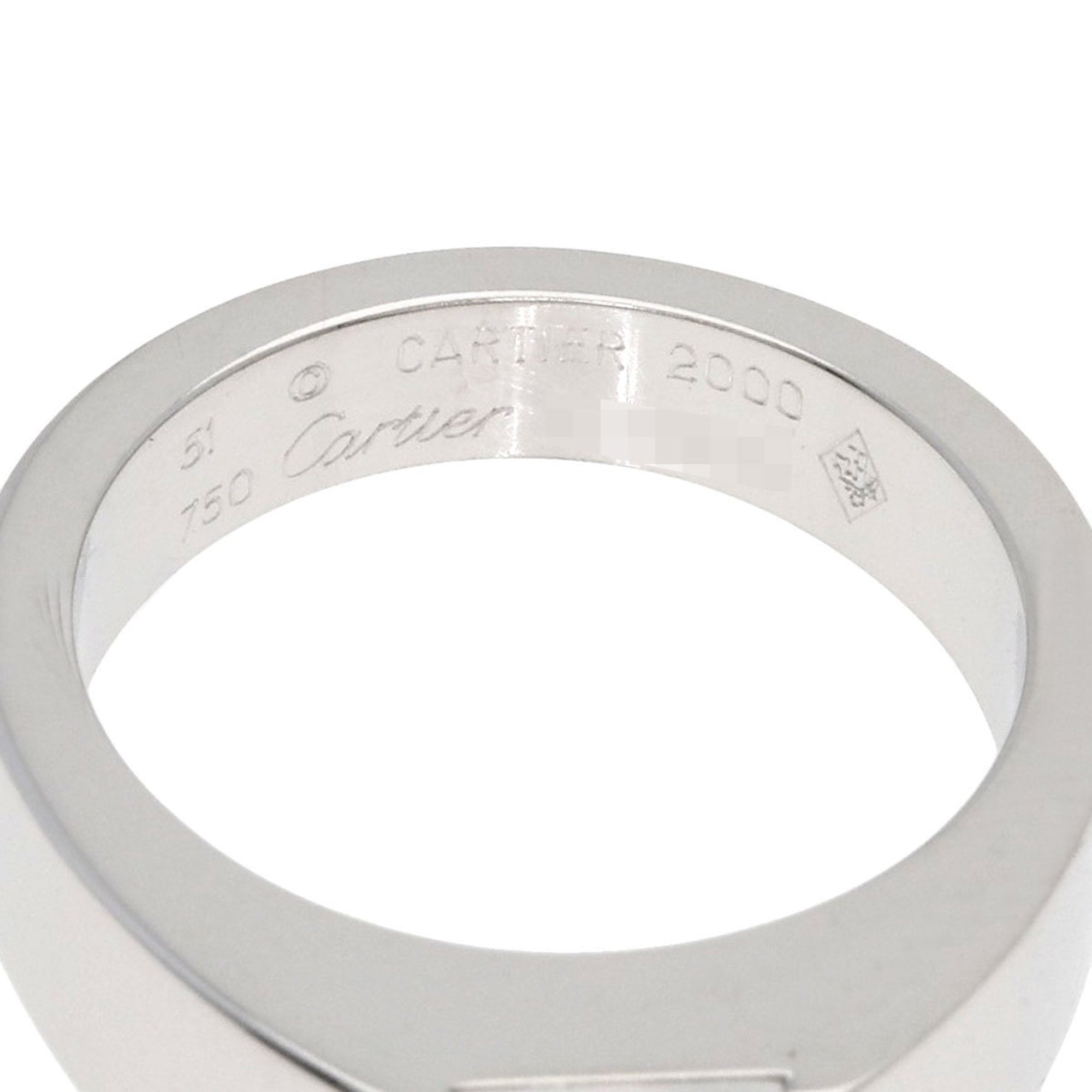 Cartier White Gold (18K) Band Ring (Pre-Owned)
