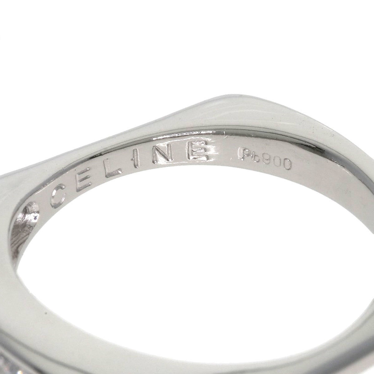 Celine Platinum 900 Band Ring (Pre-Owned)