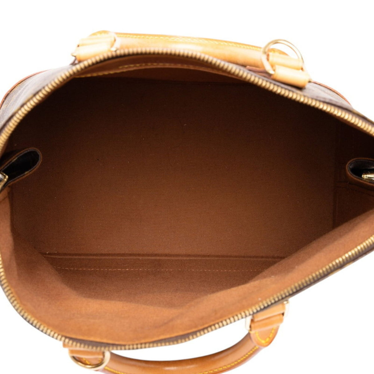 Louis Vuitton Brown Pvc Leather Handbag (Pre-Owned)