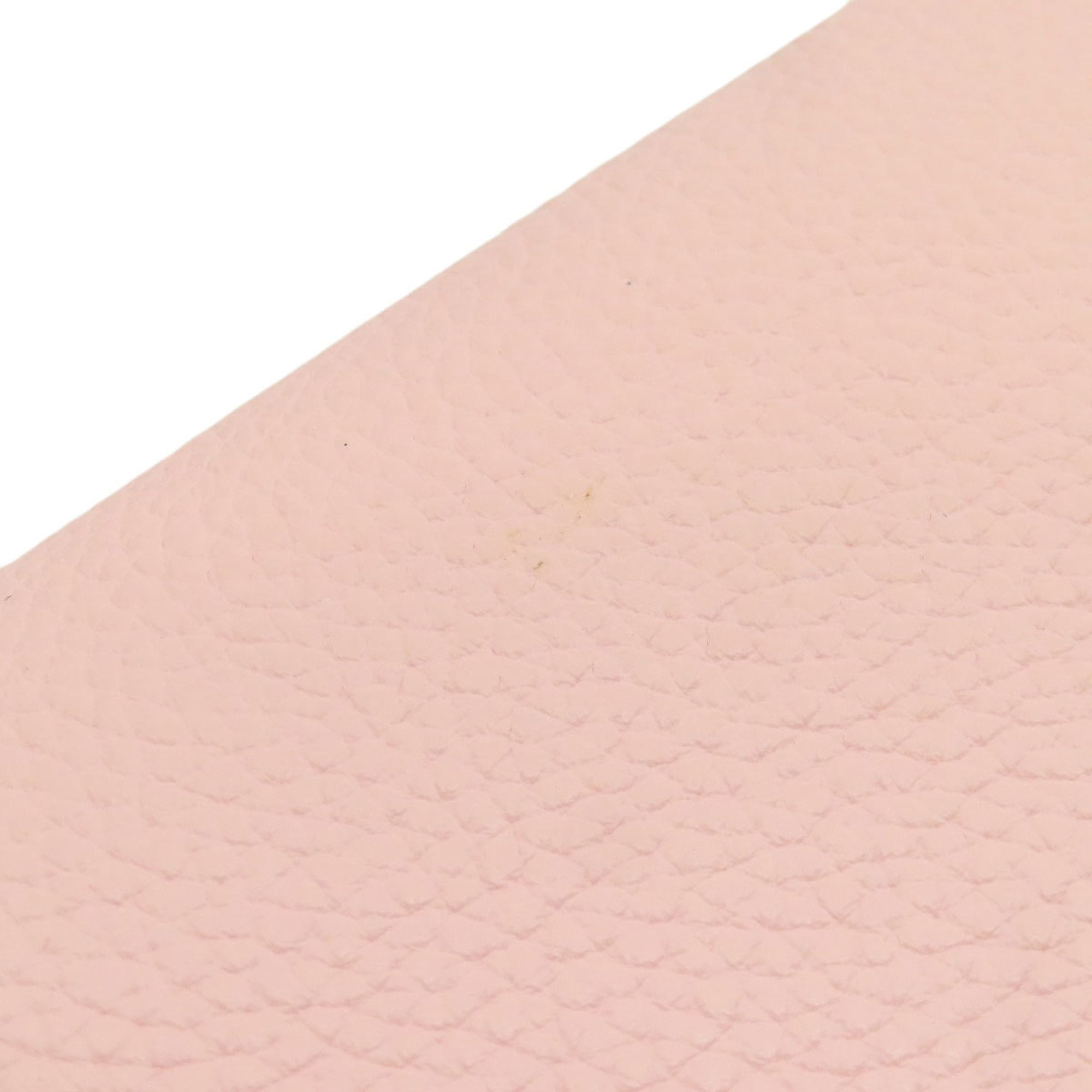 Salvatore Ferragamo Gancini Pink Leather Wallet (Bi-Fold) (Pre-Owned)