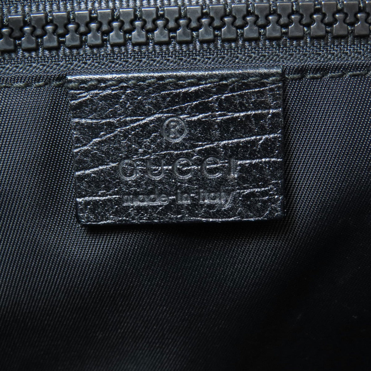 Gucci Black Pvc Messenger Bag Shoulder Bag (Pre-Owned)