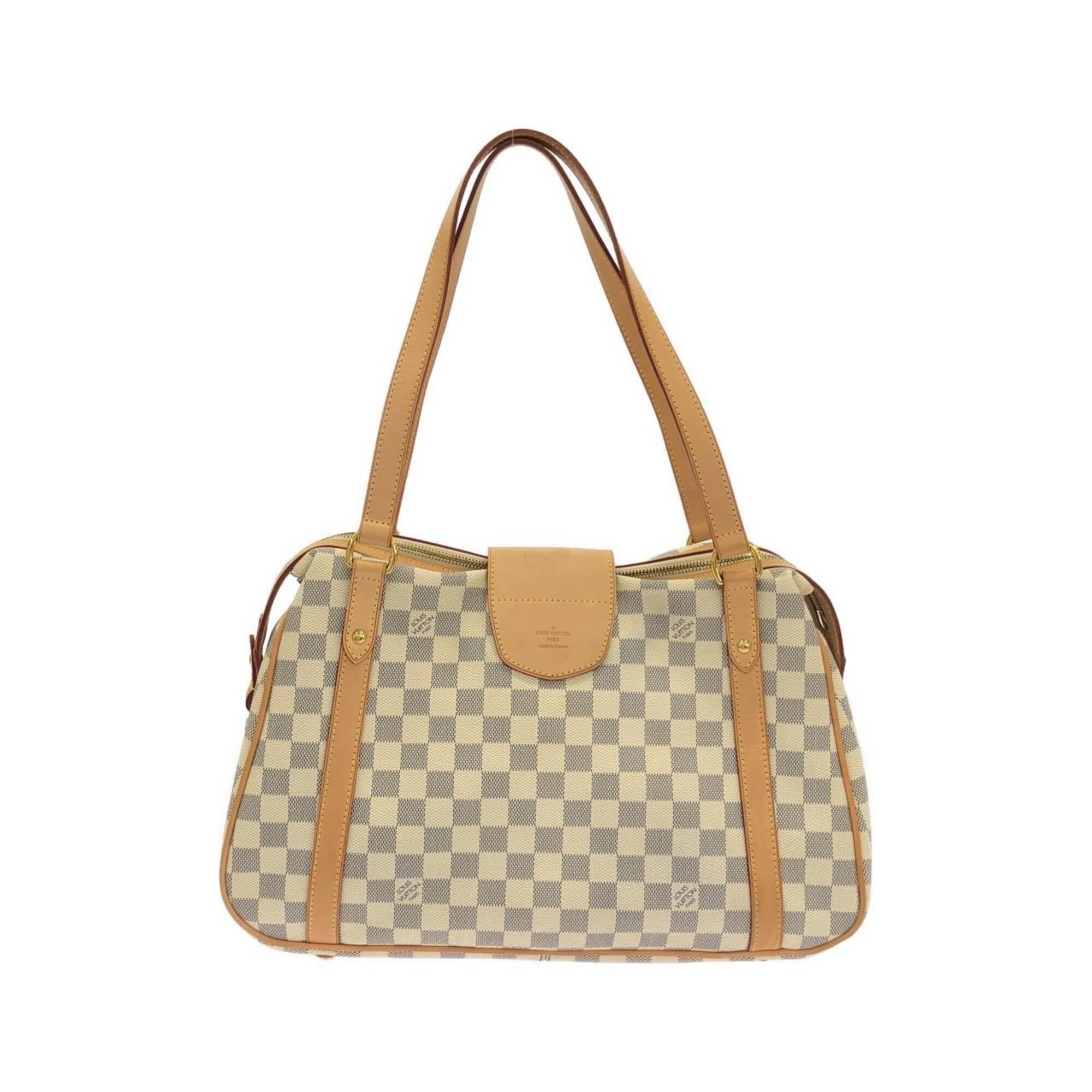 Louis Vuitton Azur Coated Canvas Shoulder Bag (Pre-Owned)