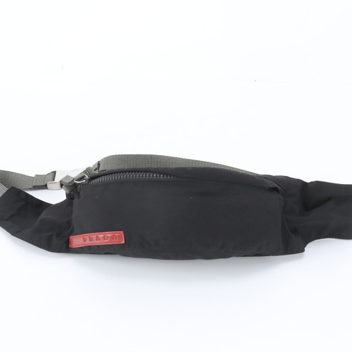 Pradasports Black Pouch Shoulder Bag Sling Bag (Pre-Owned)
