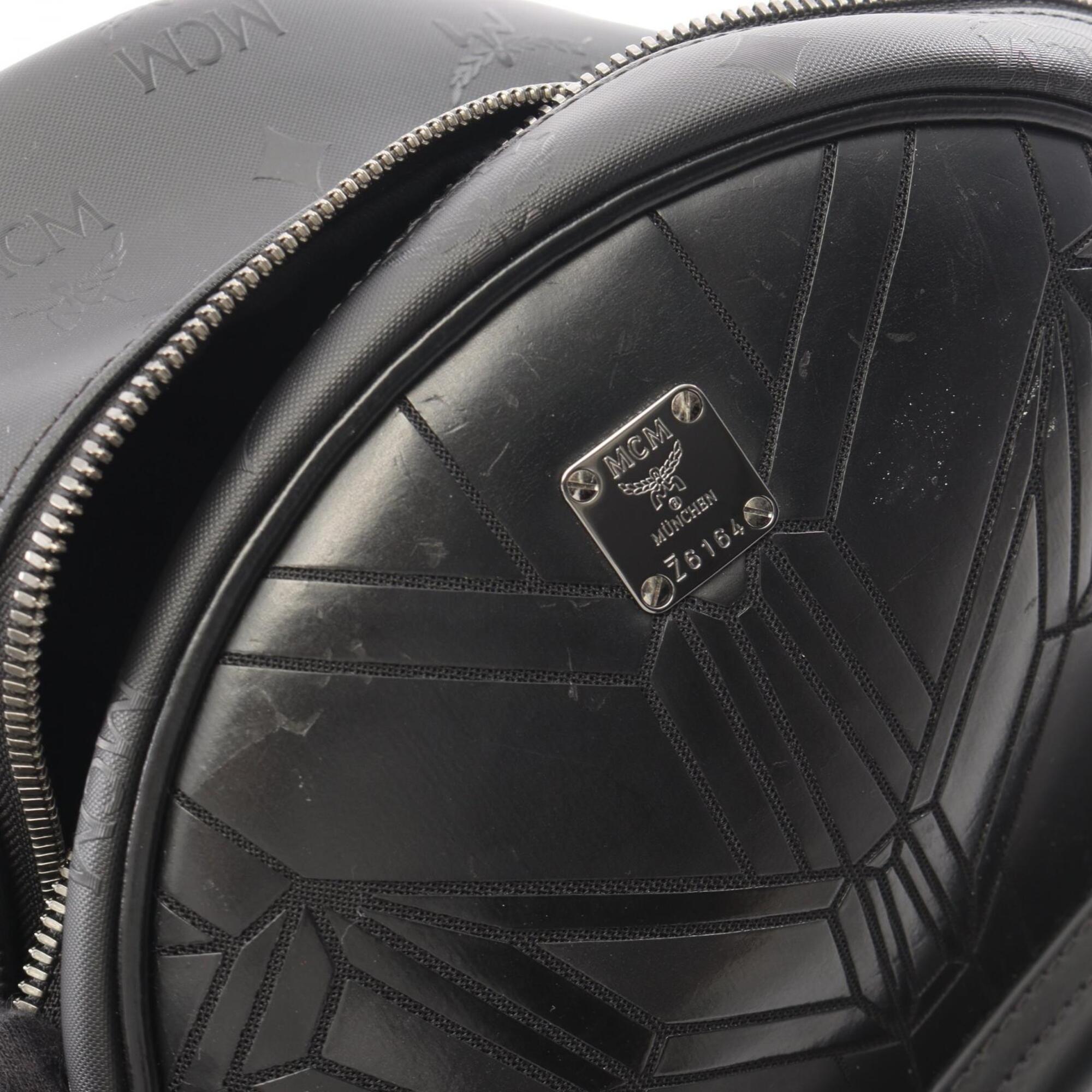 Mcm Black Polyamide Backpack (Pre-Owned)
