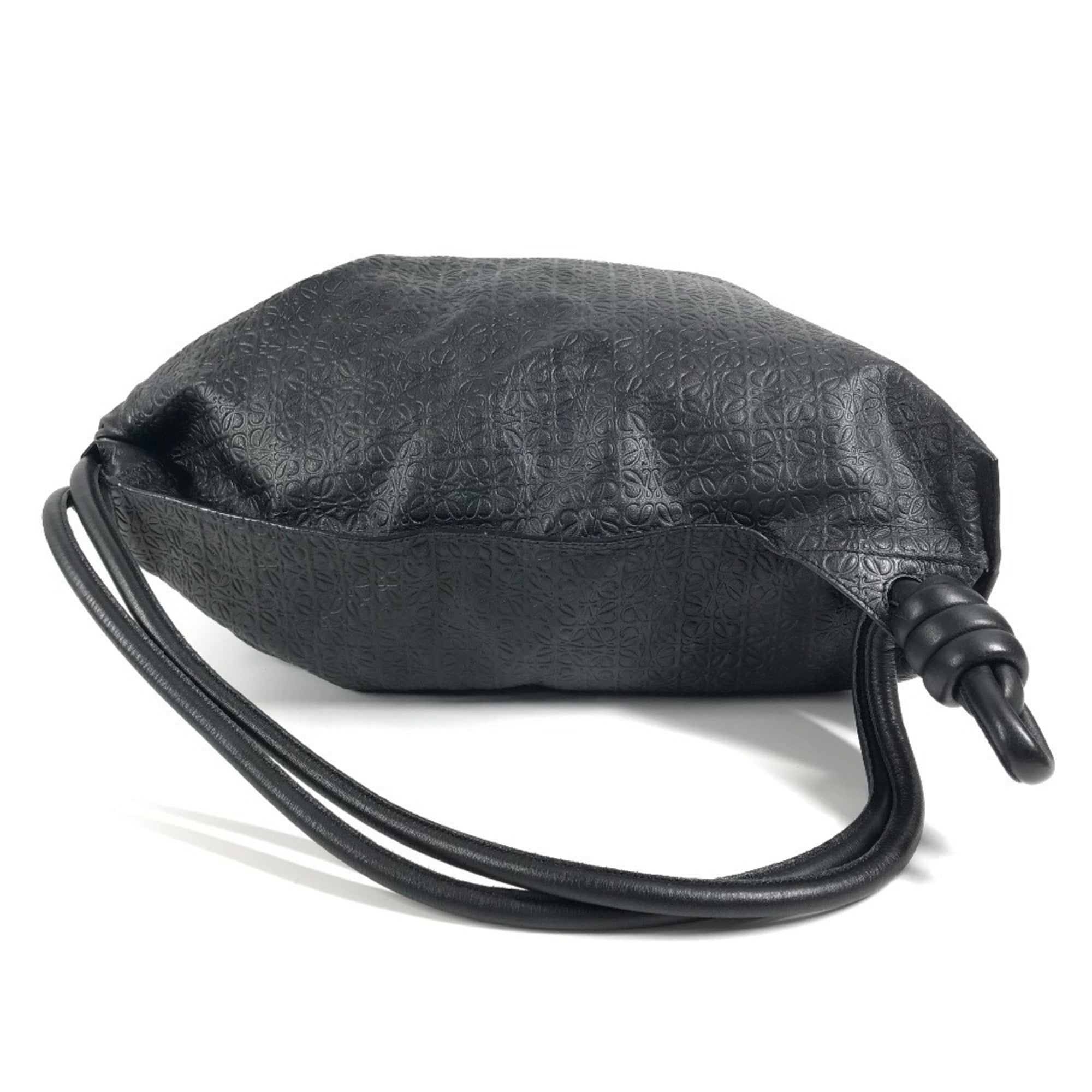 Loewe Black Leather Backpack (Pre-Owned)