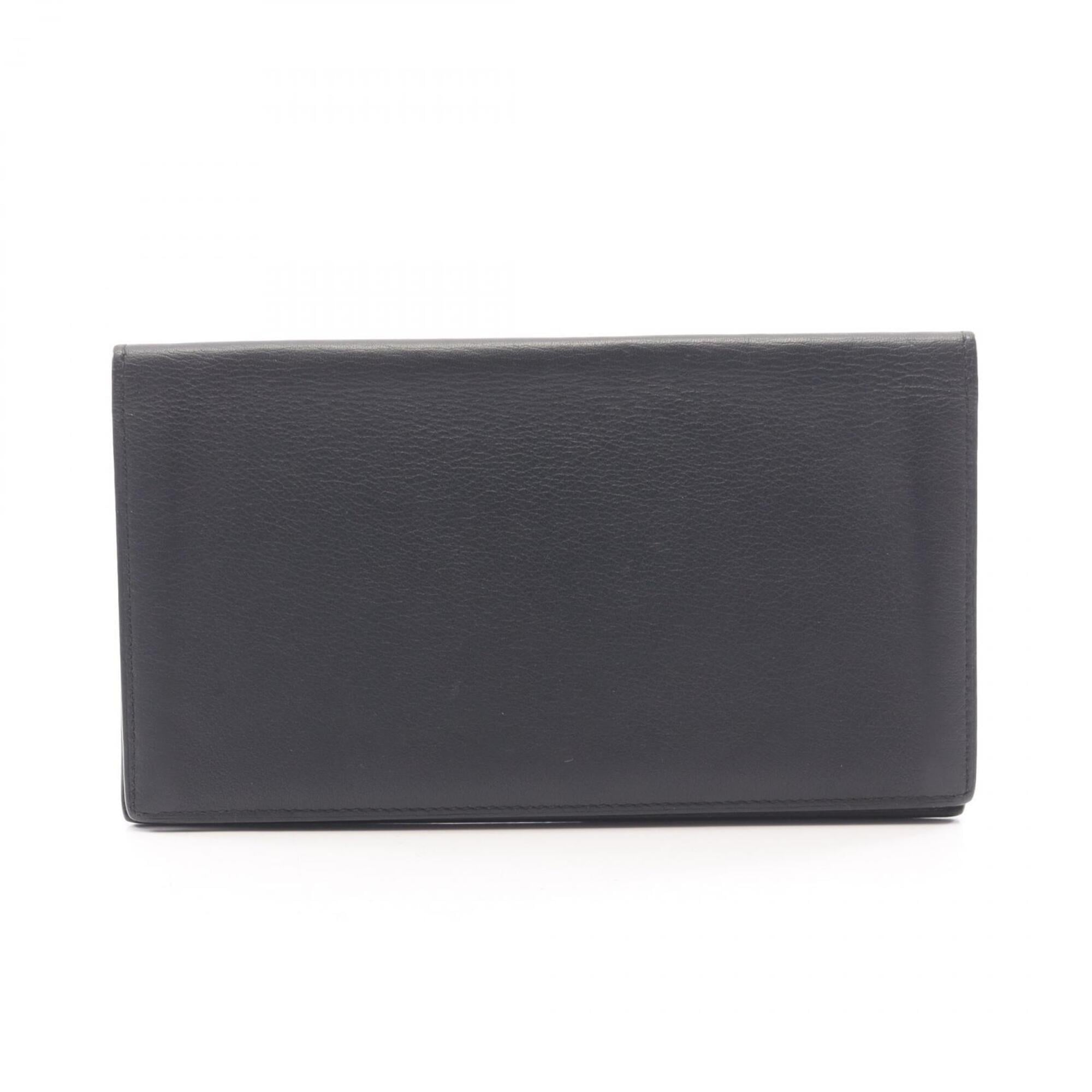 Hermes Navy Long Wallet (Bi-Fold) (Pre-Owned)