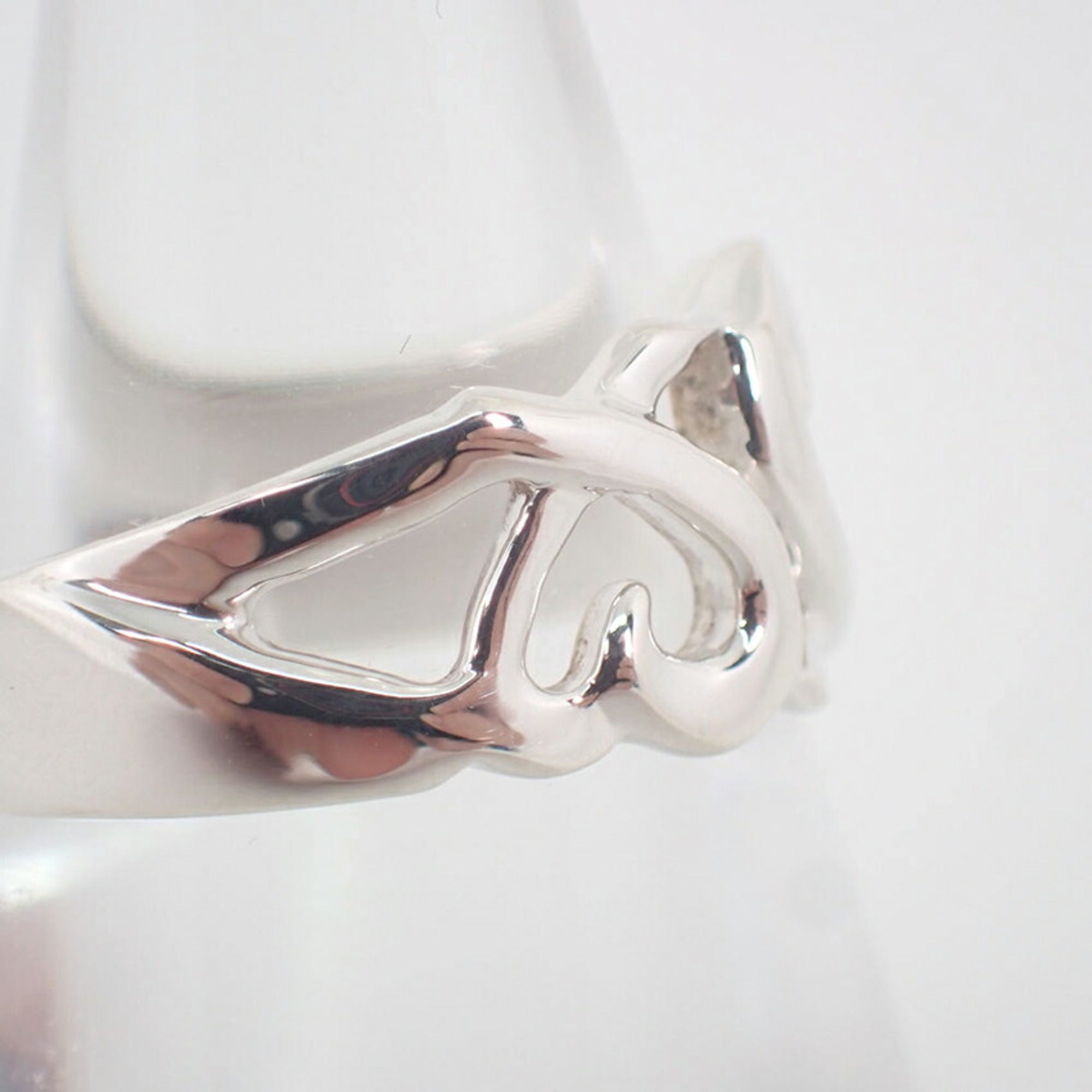 Tiffany Sterling Silver 925 Band Ring (Pre-Owned)