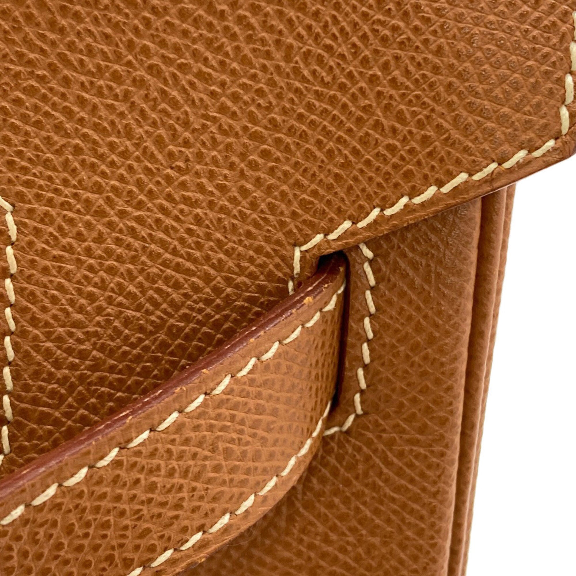 Hermes Gold Epsom Leather Handbag (Pre-Owned)