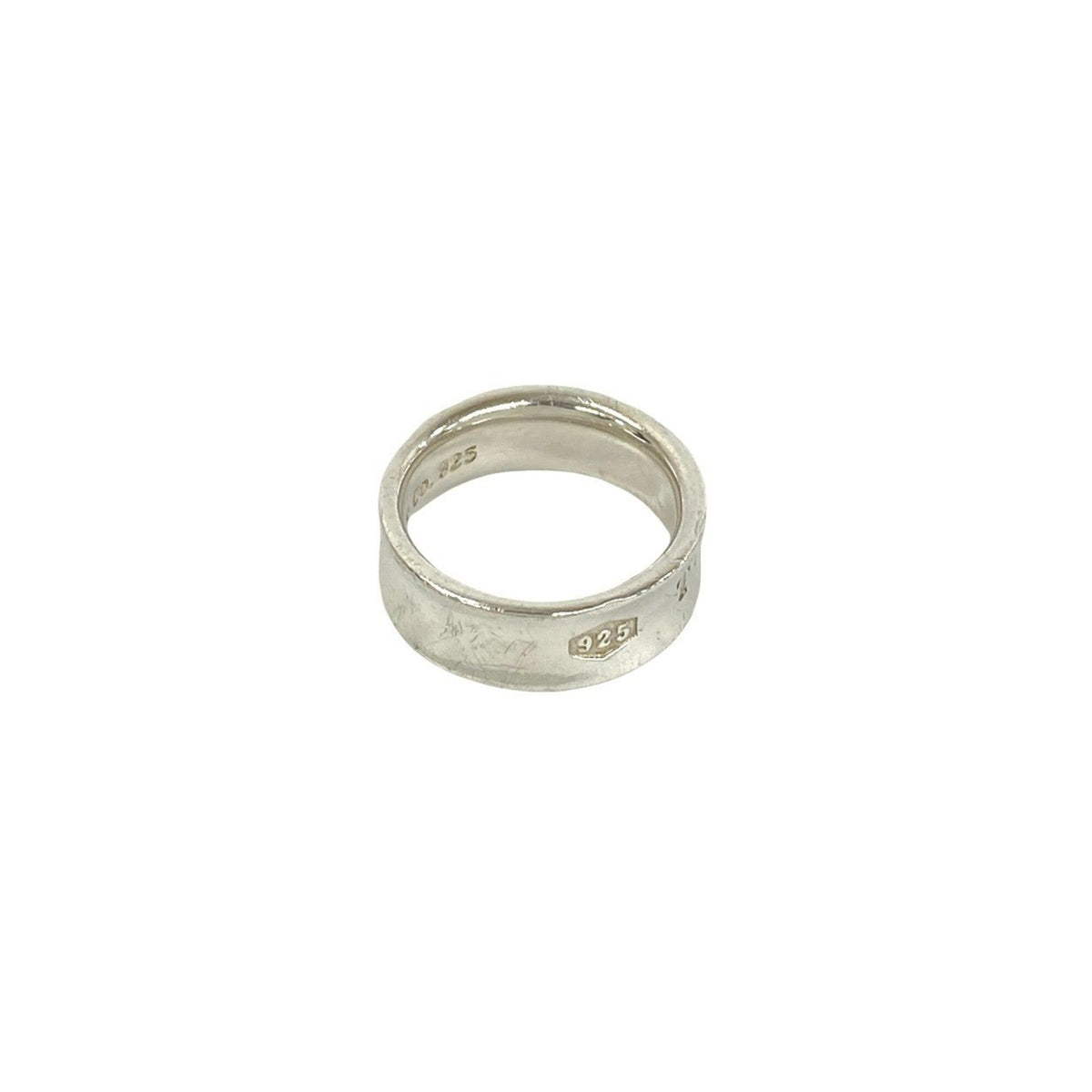 Tiffany Silver Silver 925 Band Ring (Pre-Owned)