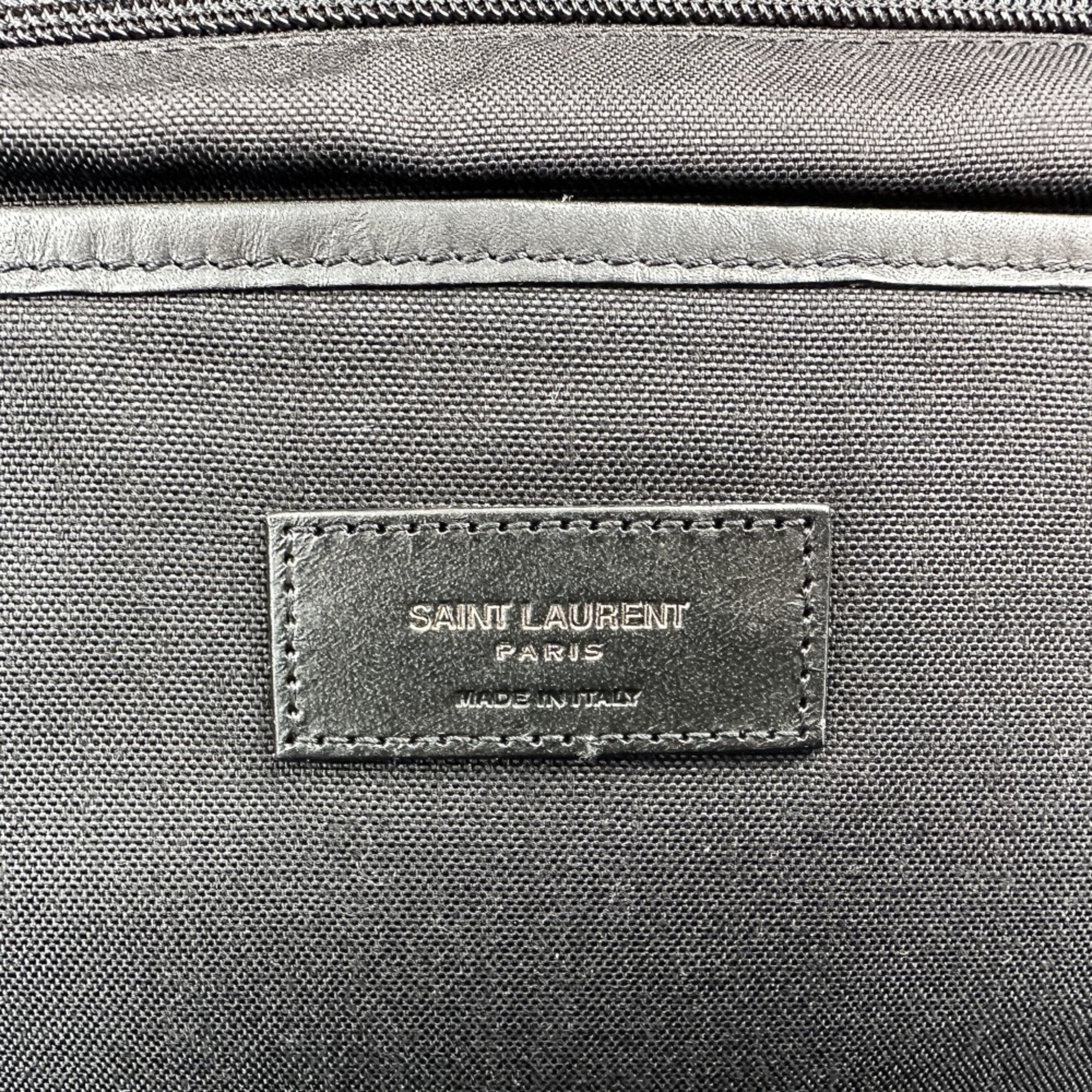 Yves Saint Laurent Black Backpack (Pre-Owned)