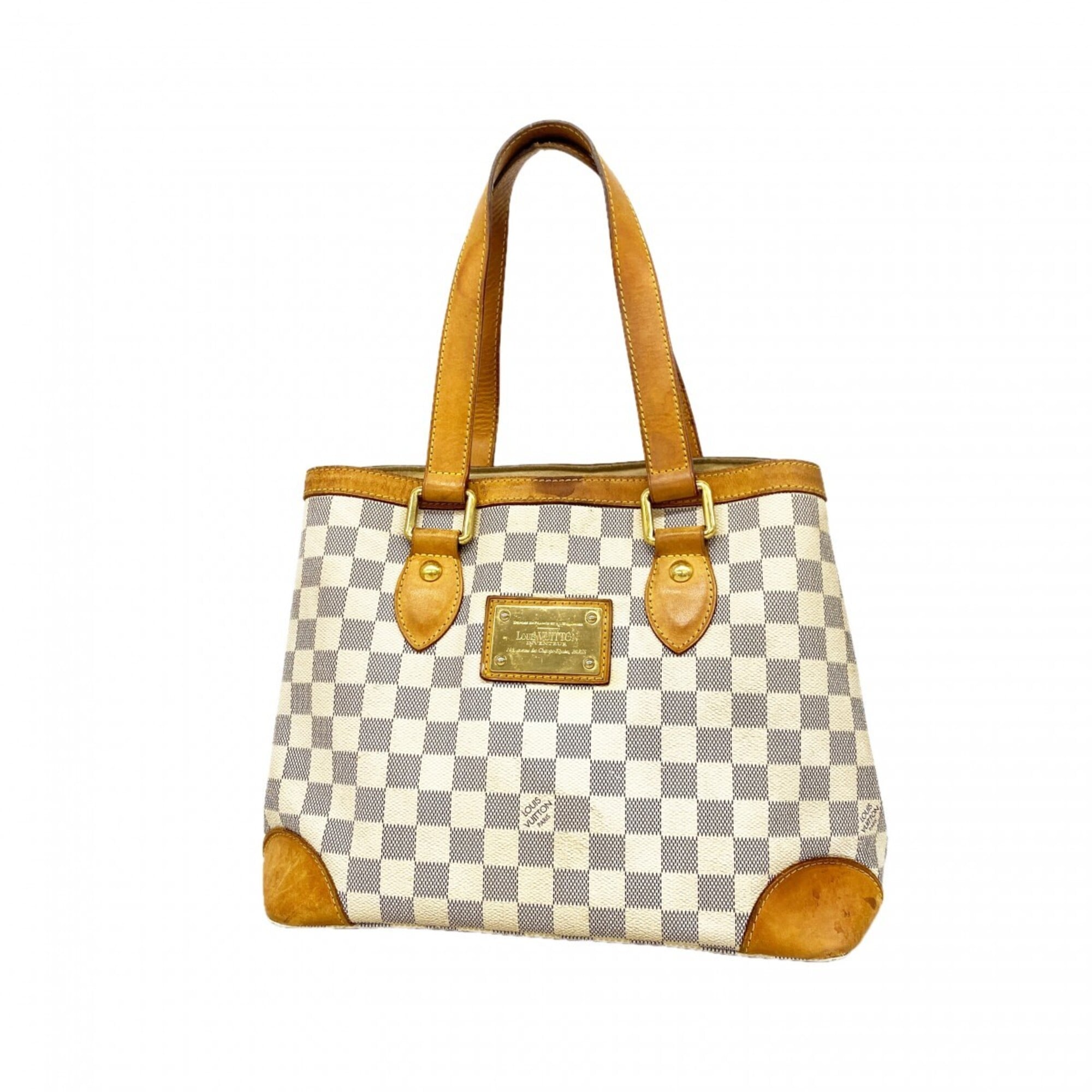 Louis Vuitton White Tote Bag (Pre-Owned)