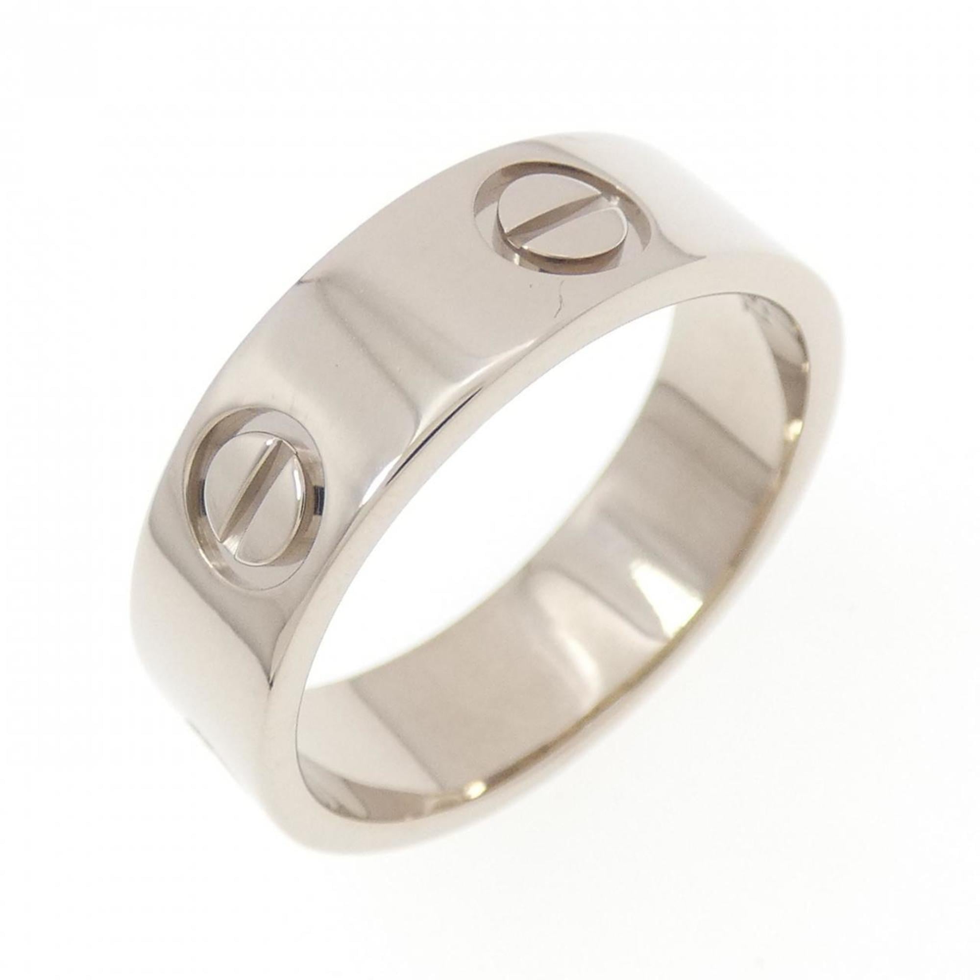 Cartier White Gold (18K) Band Ring (Pre-Owned)