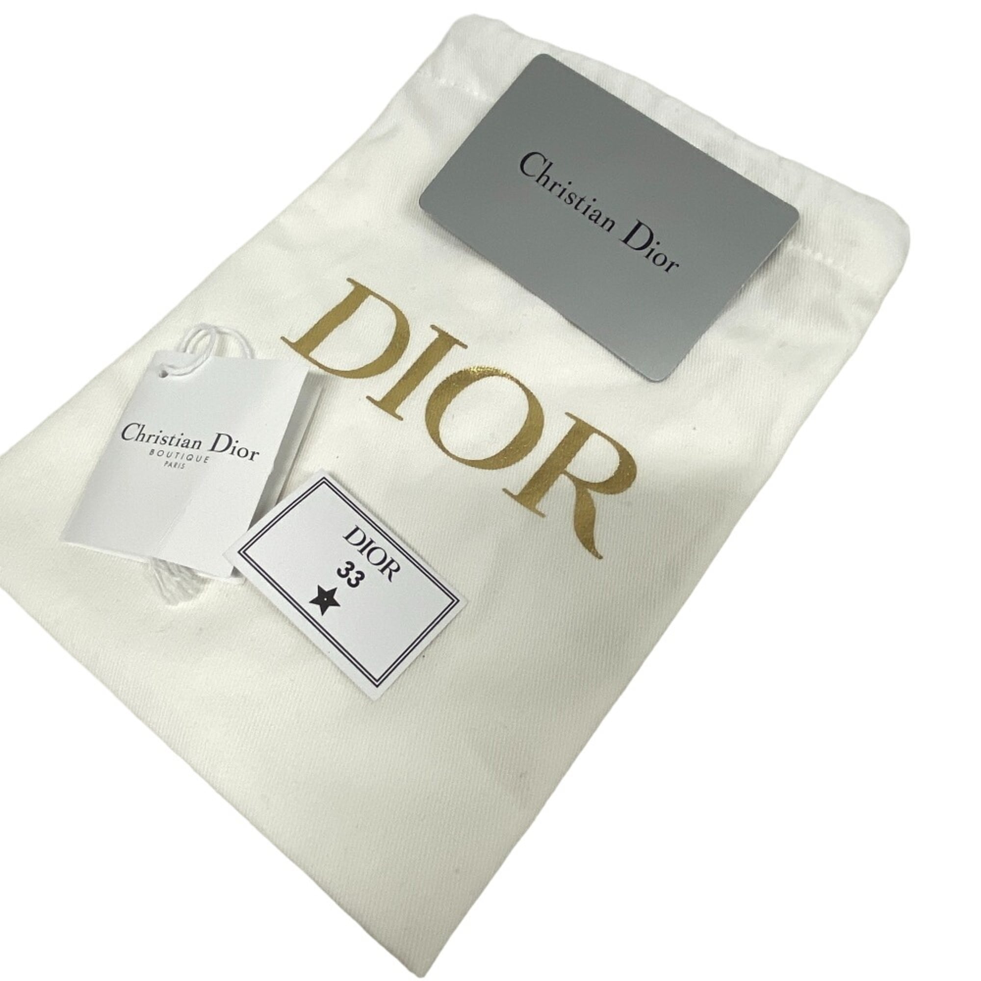 Christian Dior Black Leather Shoulder Bag (Pre-Owned)