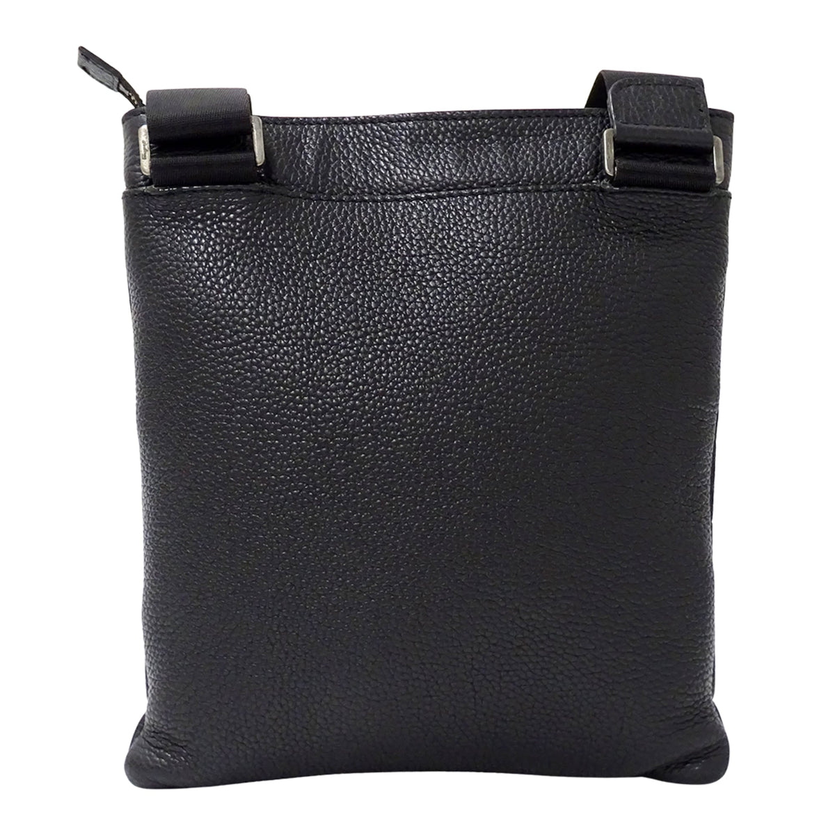 Salvatore Ferragamo Black Leather Shoulder Bag (Pre-Owned)