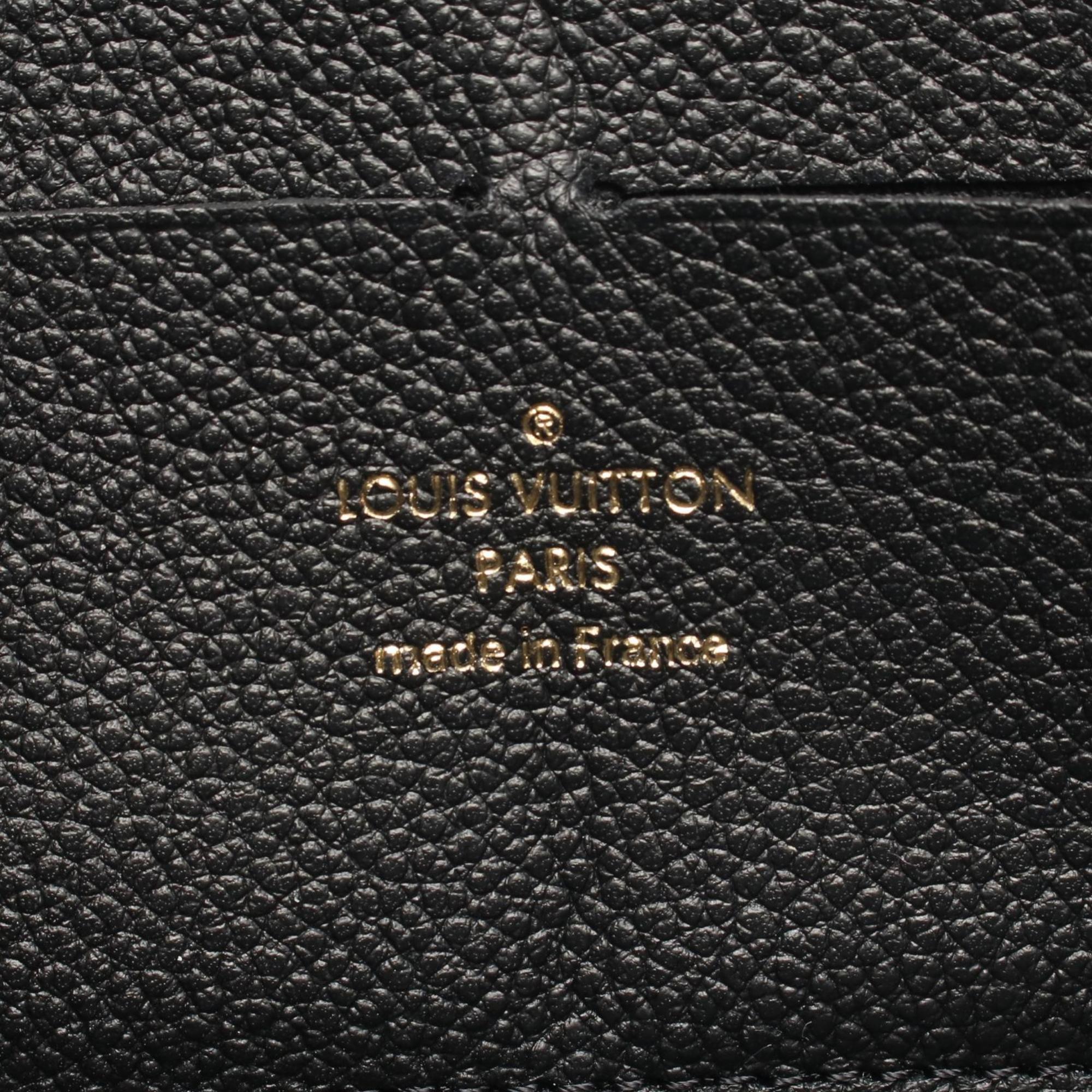 Louis Vuitton Infini Navy Monogram Empreinte Long Wallet (Bi-Fold) (Pre-Owned)