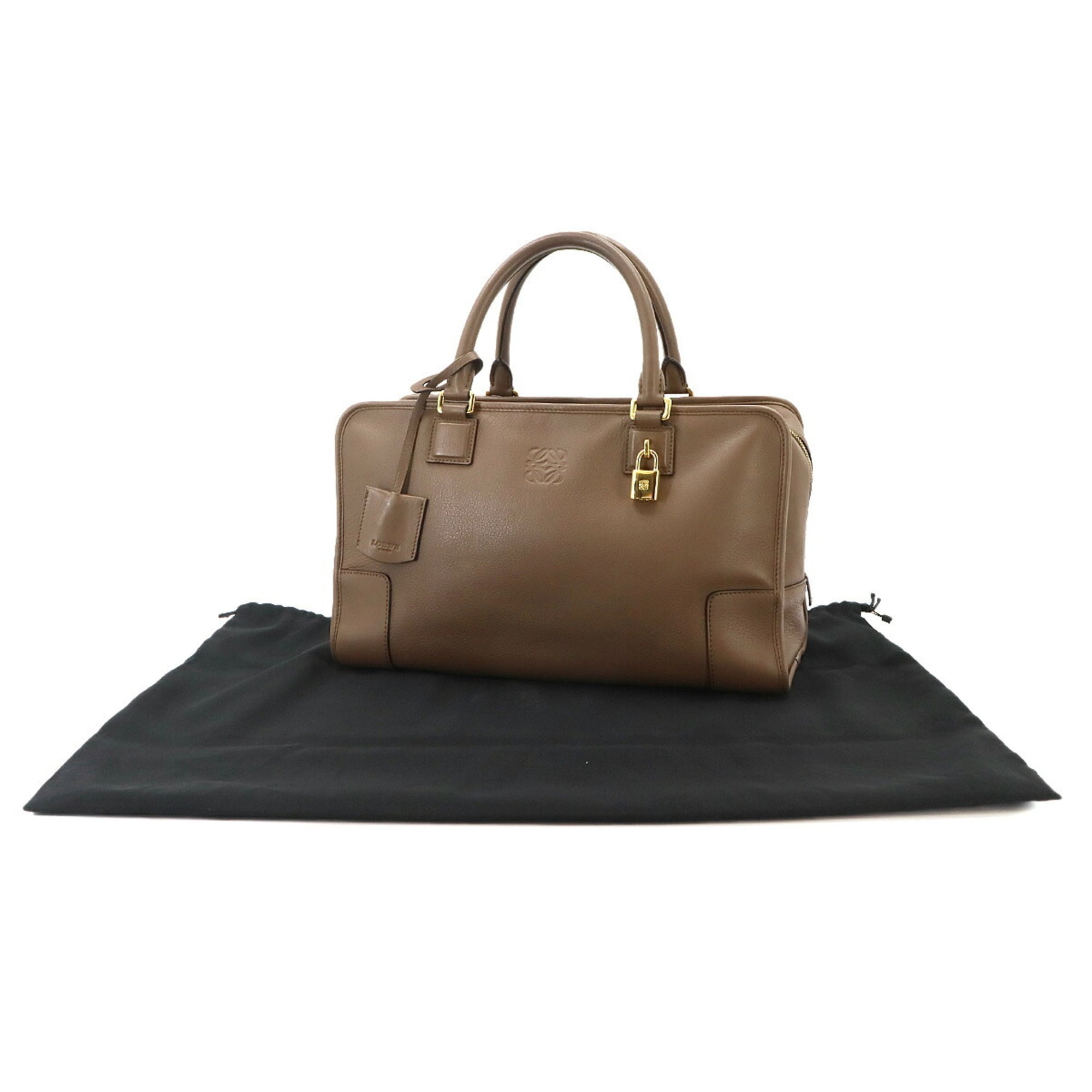 Loewe Brown Leather Handbag (Pre-Owned)