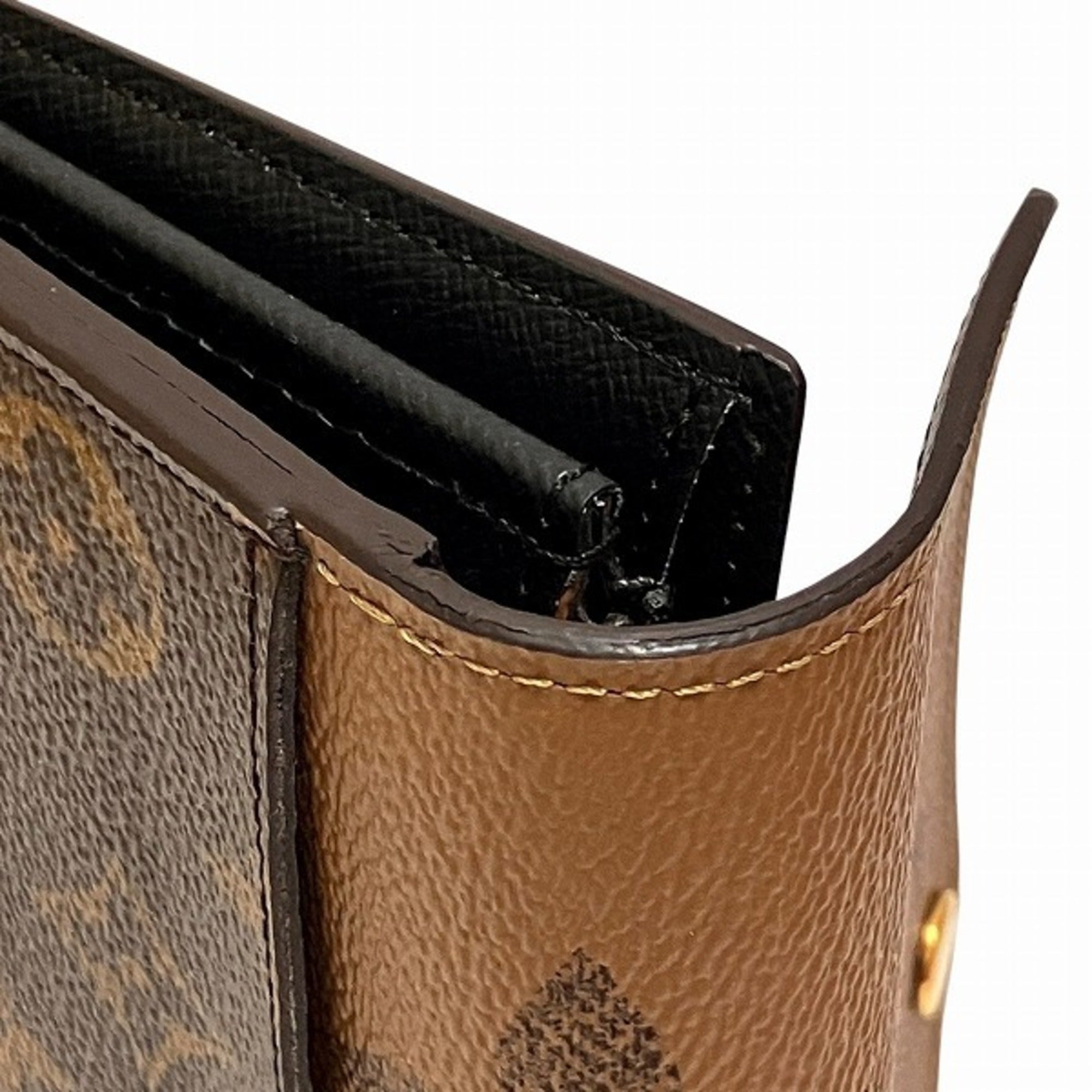 Louis Vuitton Brown Monogram Monogram Long Wallet (Bi-Fold) (Pre-Owned)
