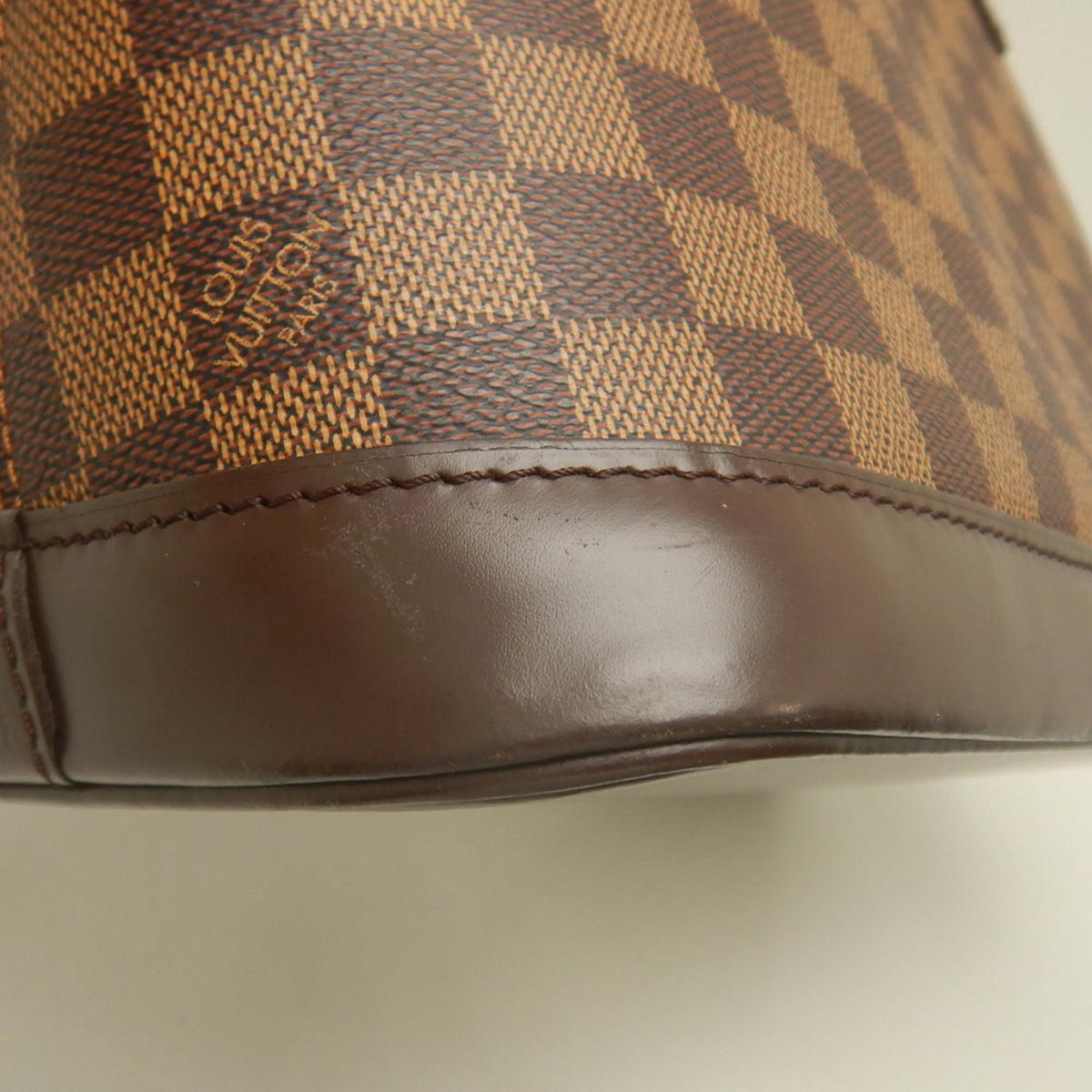 Louis Vuitton Damier Canvas Ebene Damier Canvas Handbag (Pre-Owned)