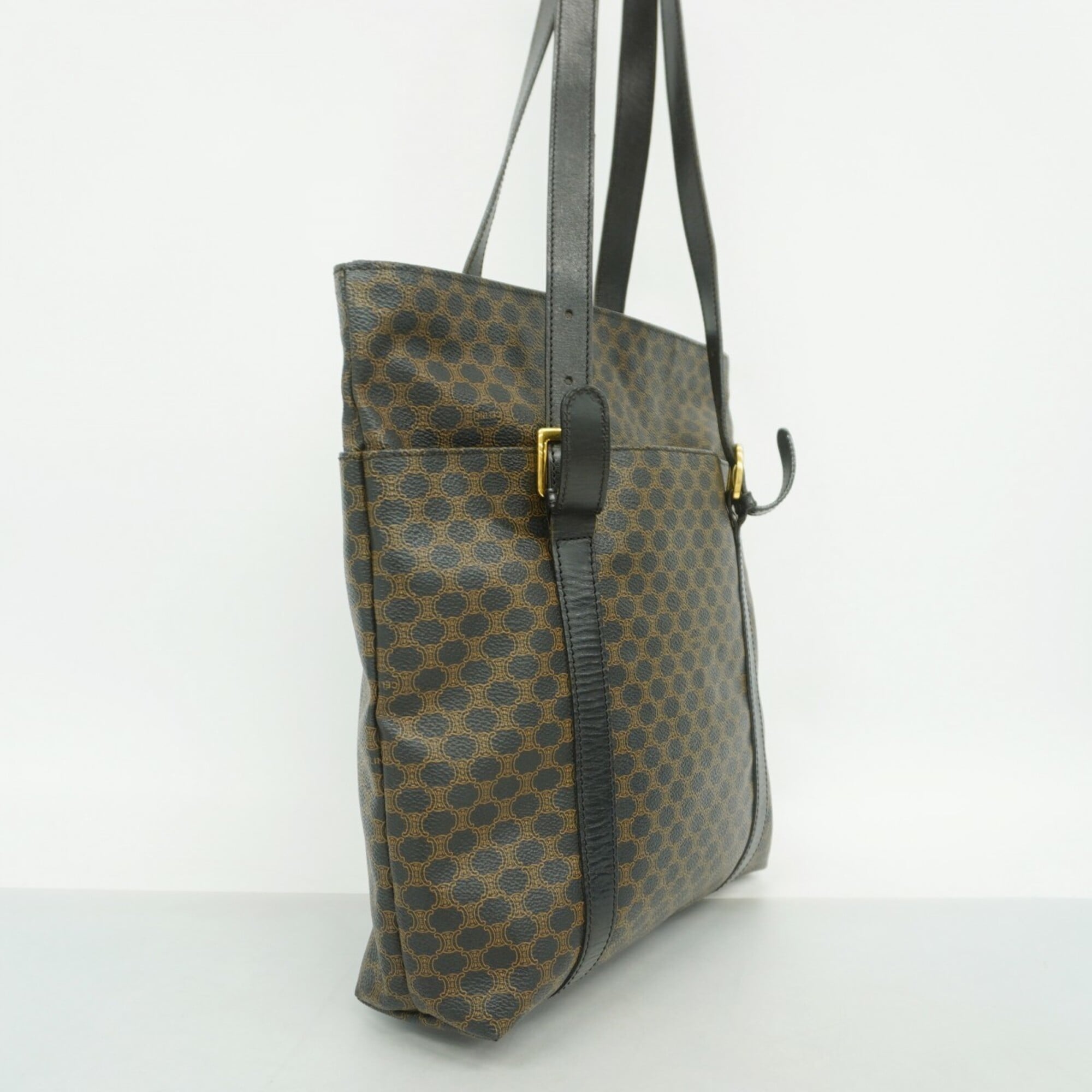 Celine Black Pvc Tote Bag (Pre-Owned)