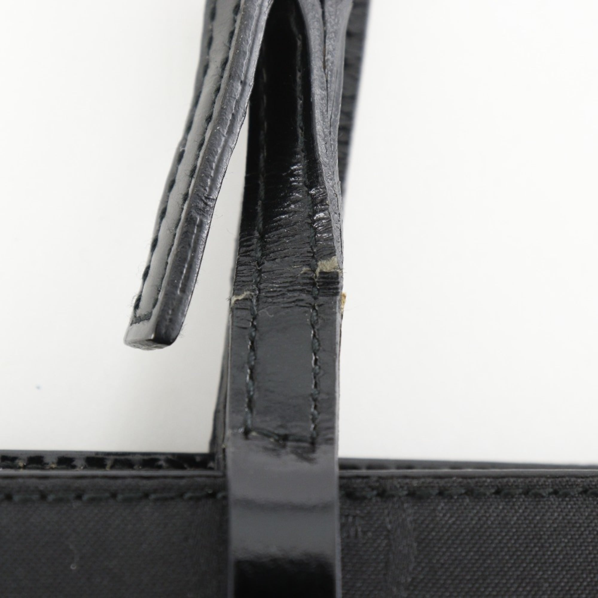 Gucci Black Gg Canvas Tote Bag (Pre-Owned)