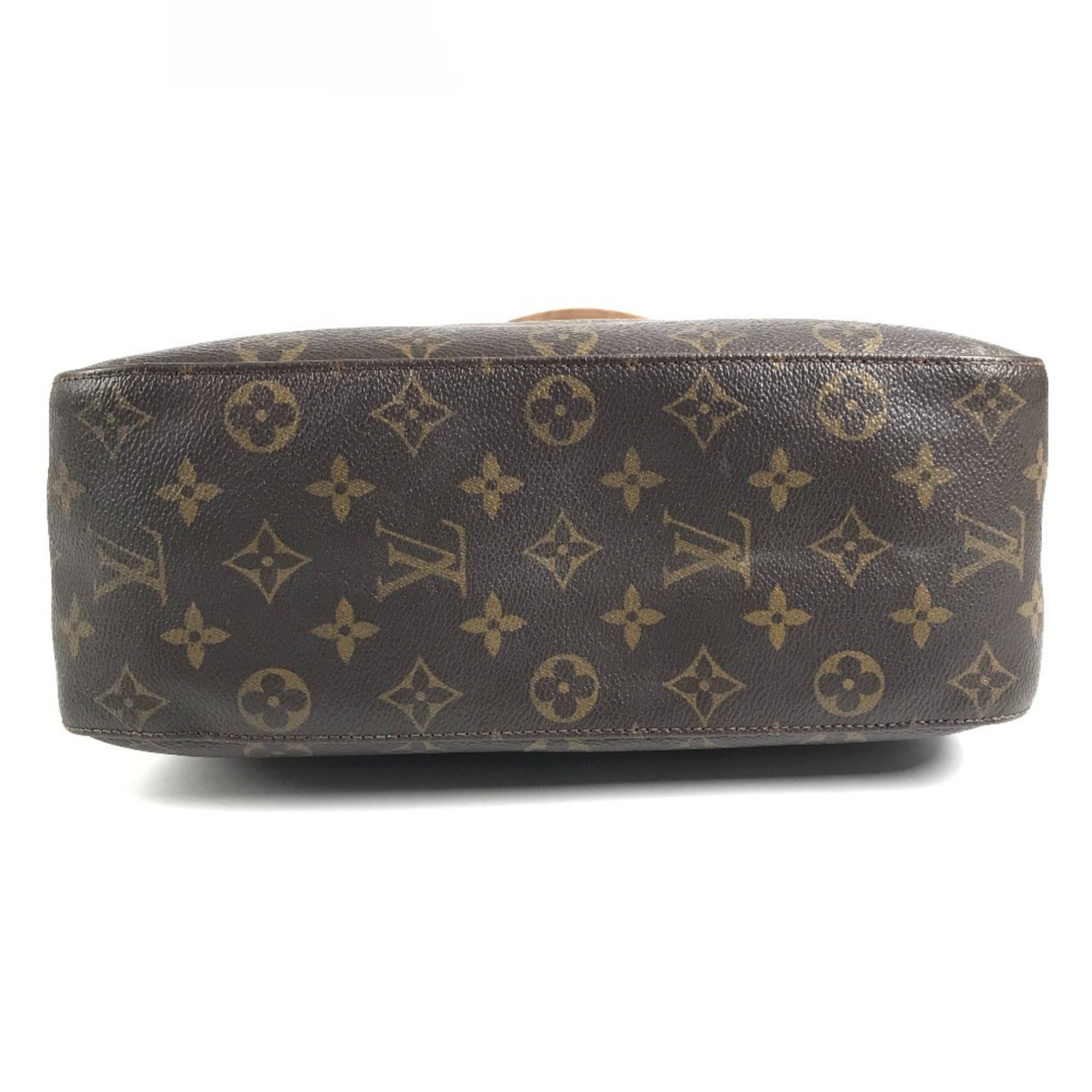 Louis Vuitton Brown Monogram Canvas Handbag Shoulder Bag (Pre-Owned)