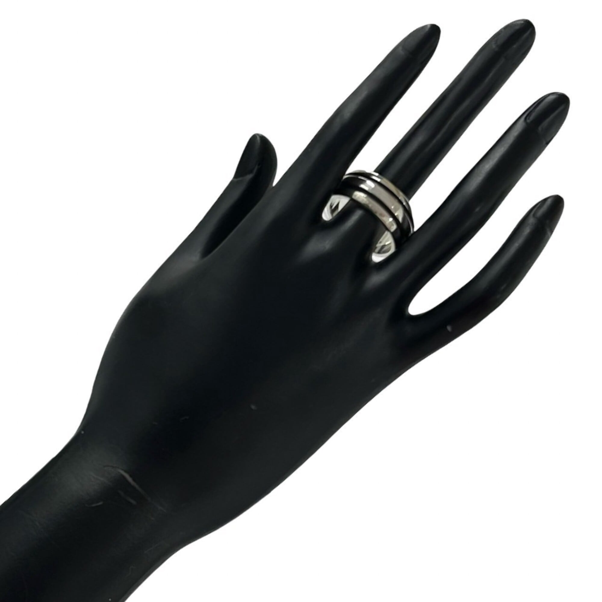 Tiffany Silver Silver 925 Band Ring (Pre-Owned)
