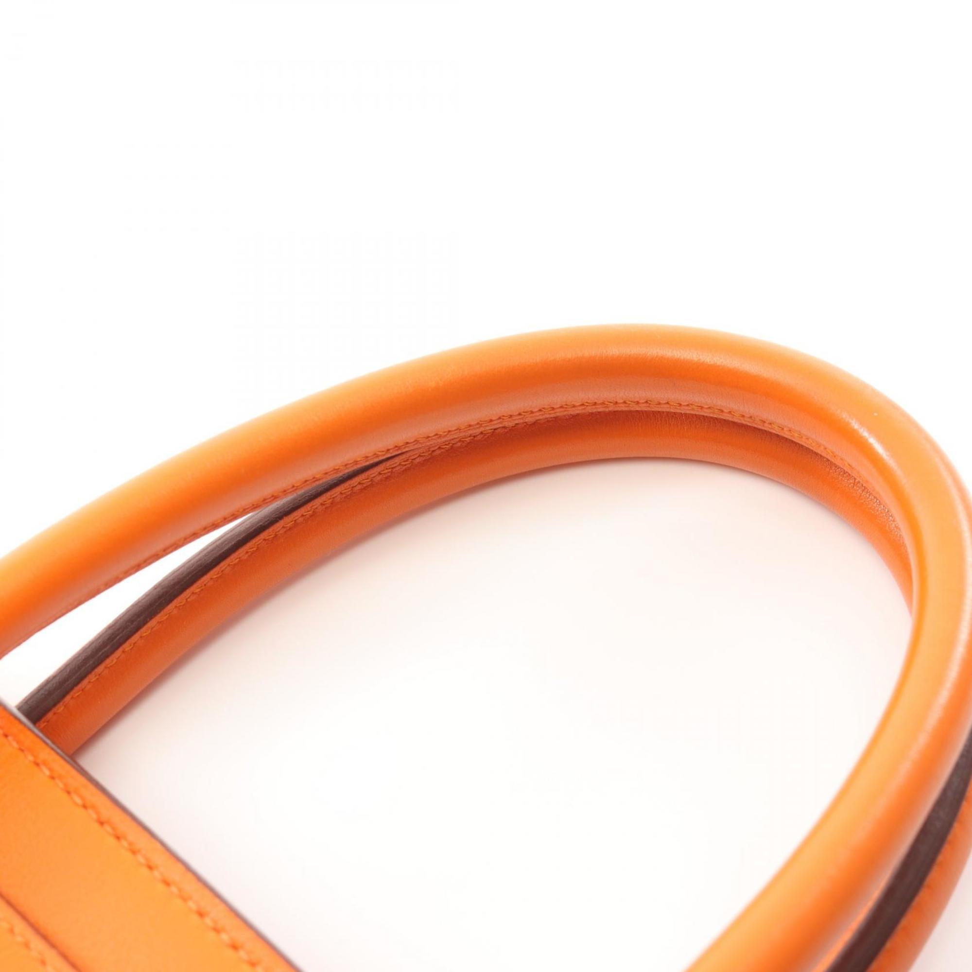 Hermes Birkin Orange Swift Leather Handbag (Pre-Owned)