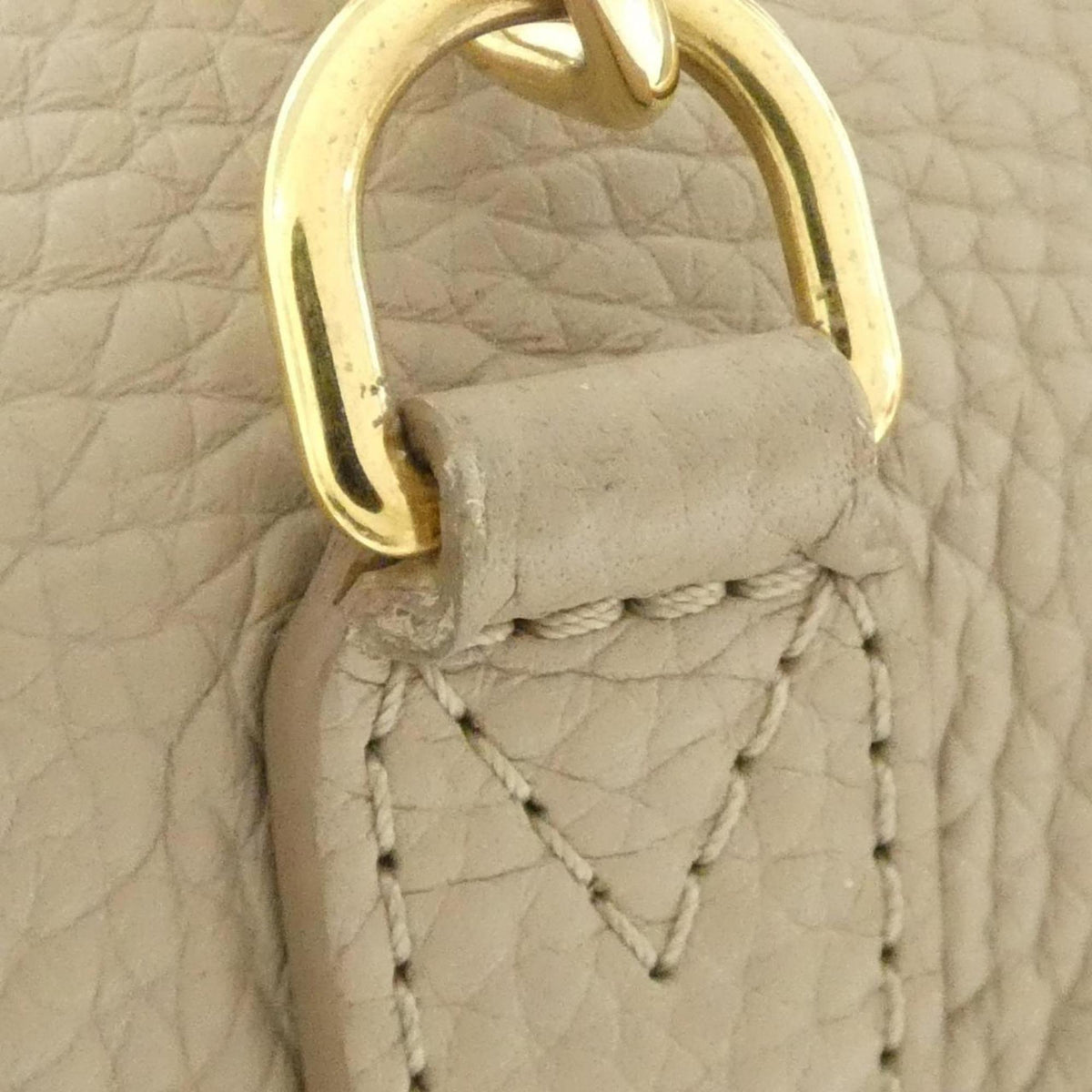 Louis Vuitton Taurillon Galle Leather Handbag (Pre-Owned)
